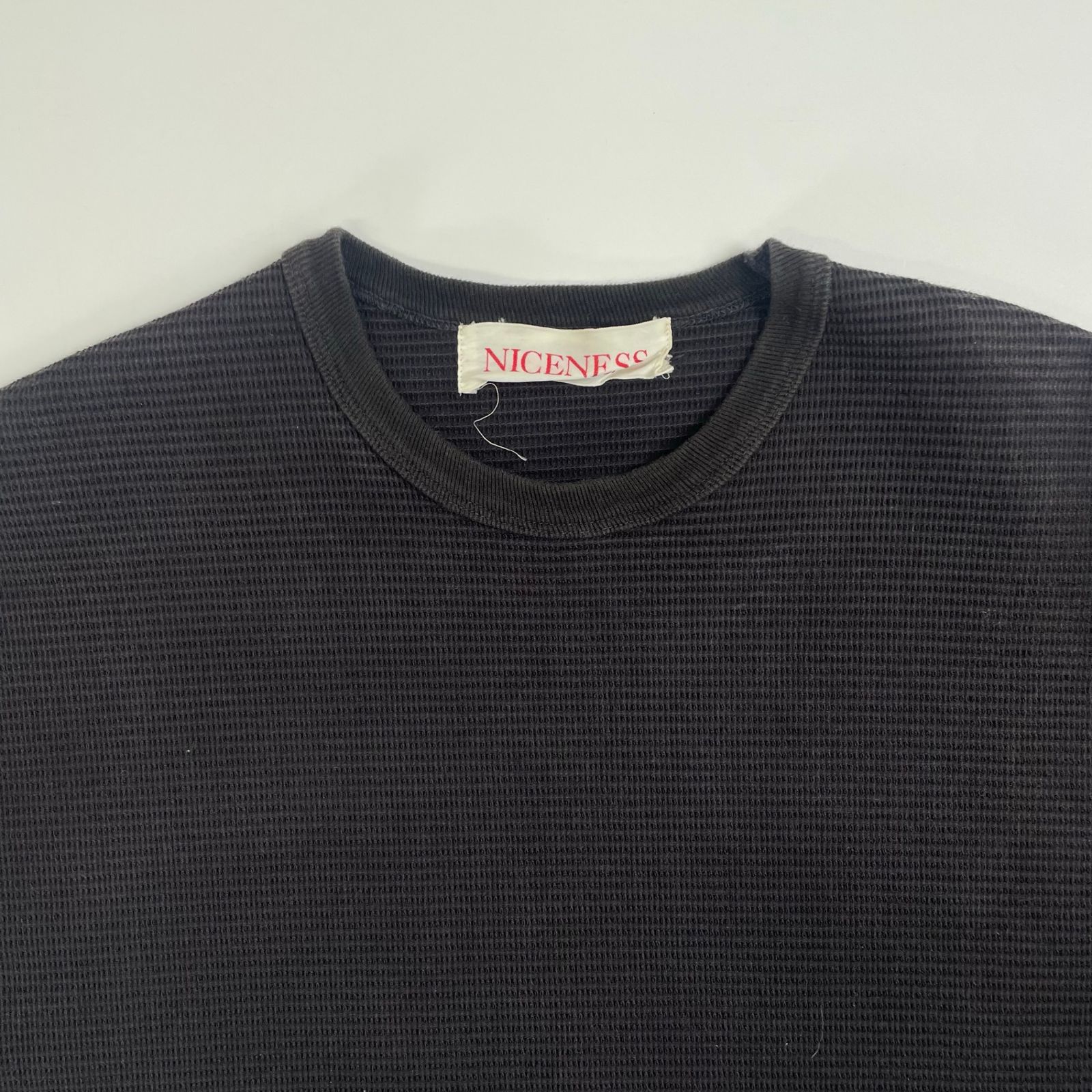NICENESS / MORRIS ウーブンワッフルTシャツ SIZE:M - メルカリ