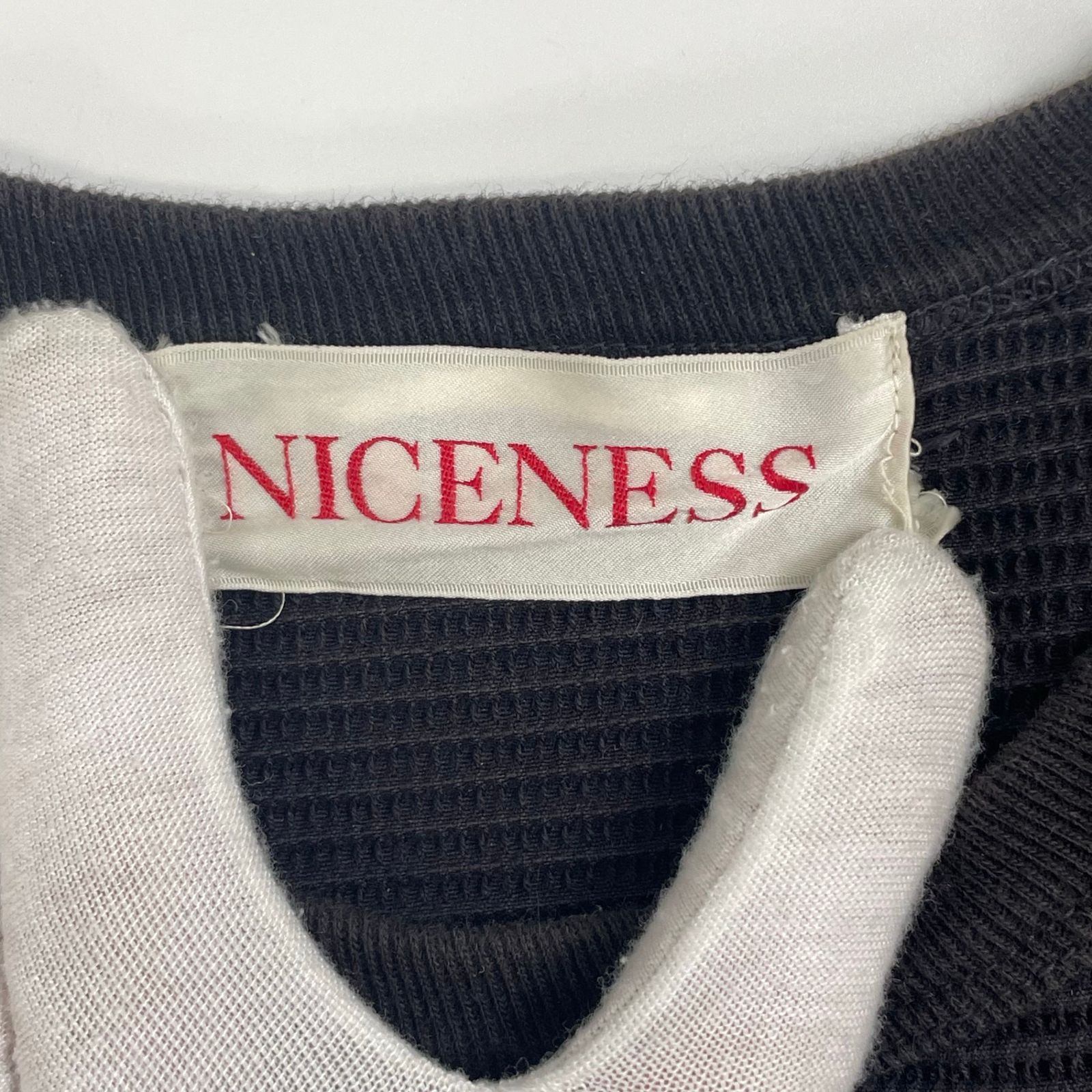 NICENESS / MORRIS ウーブンワッフルTシャツ SIZE:M - メルカリ