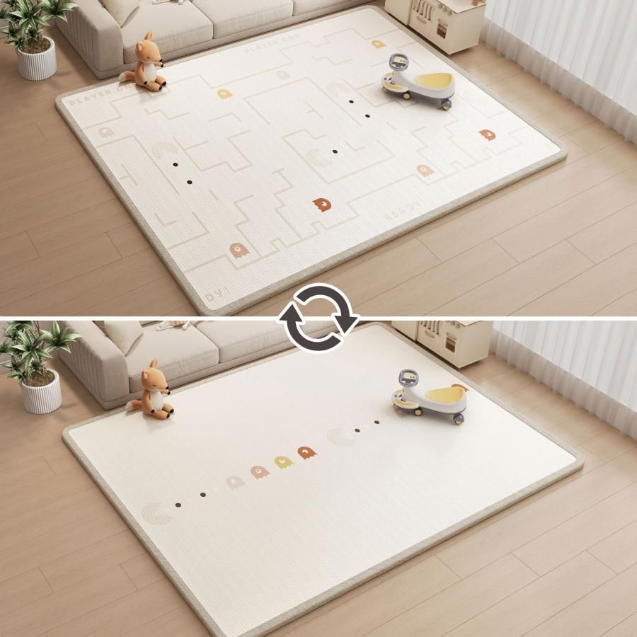 #3034 ベビーマット プレイマット 180×250cm 豆 カラーB ベビー 赤ちゃん シームレス ロール ペット フロアマット 防水 床 極厚 防音 子供部屋 保育園 幼稚園 ※一部地域離島別途配送料有 #3034 ベビーマット プレイマット 180×250cm 豆 カラーB ベビー 赤ちゃん シームレス ロール ペット フロアマット 防水 床 極厚 防音 子供部屋 保育園 幼稚園 ※一部地域離島別途配送料有