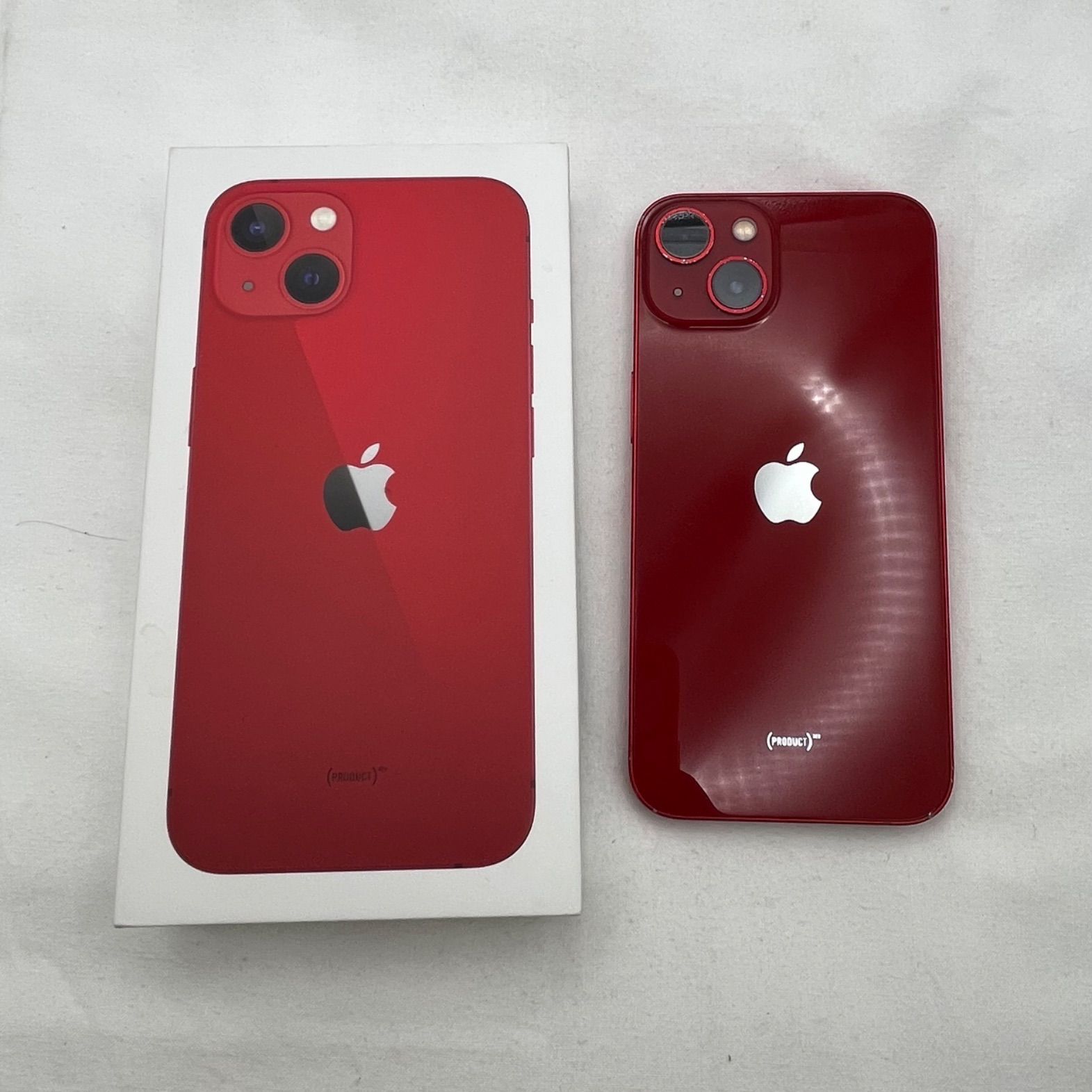 iPhone 13 128GB レッド バッテリー84％ 中古 - メルカリ