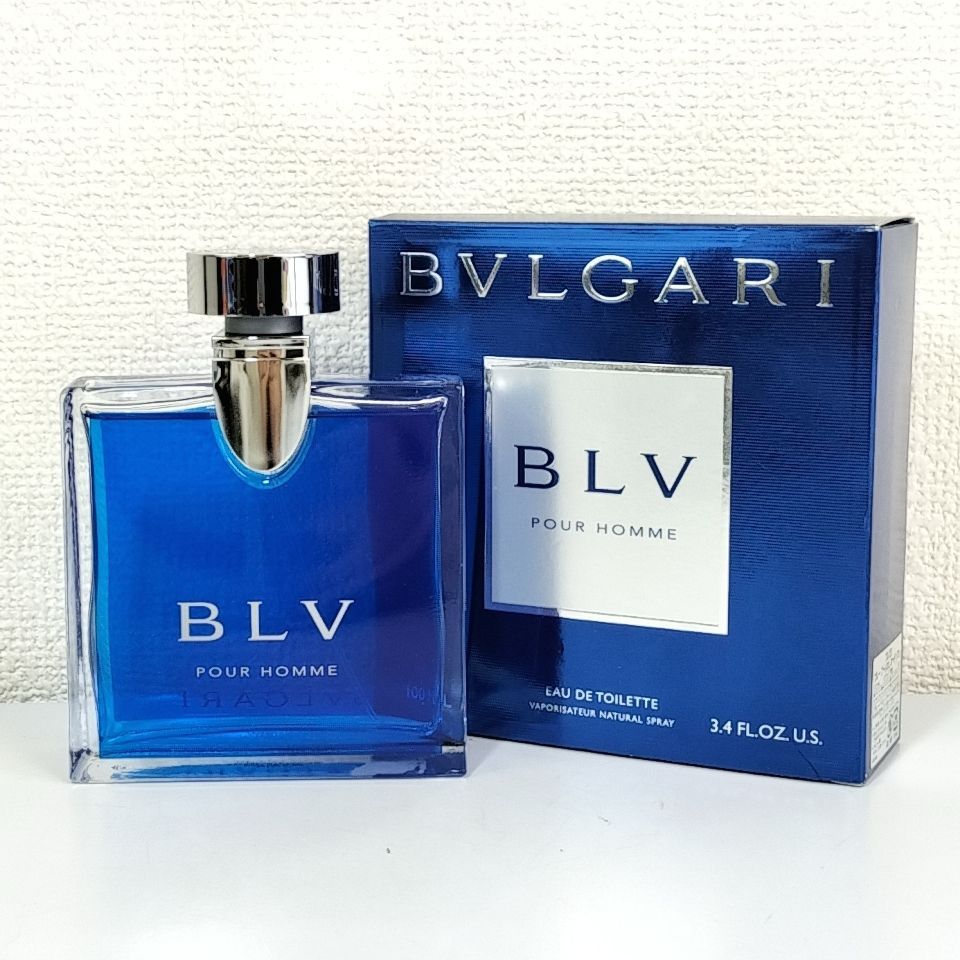 【 BVLGARI 】H 21 A-1 100ml ほぼ満タン BLV POUR HOMME ブルガリ ブルー プールオム EDT オードトワレ SP スプレー 香水 フレグランス
