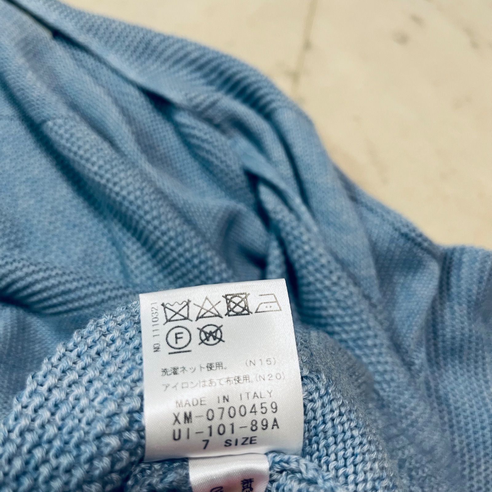 Leilian×BRUNO MANETTI レリアン ブルーノマネッティ コットンカシミア