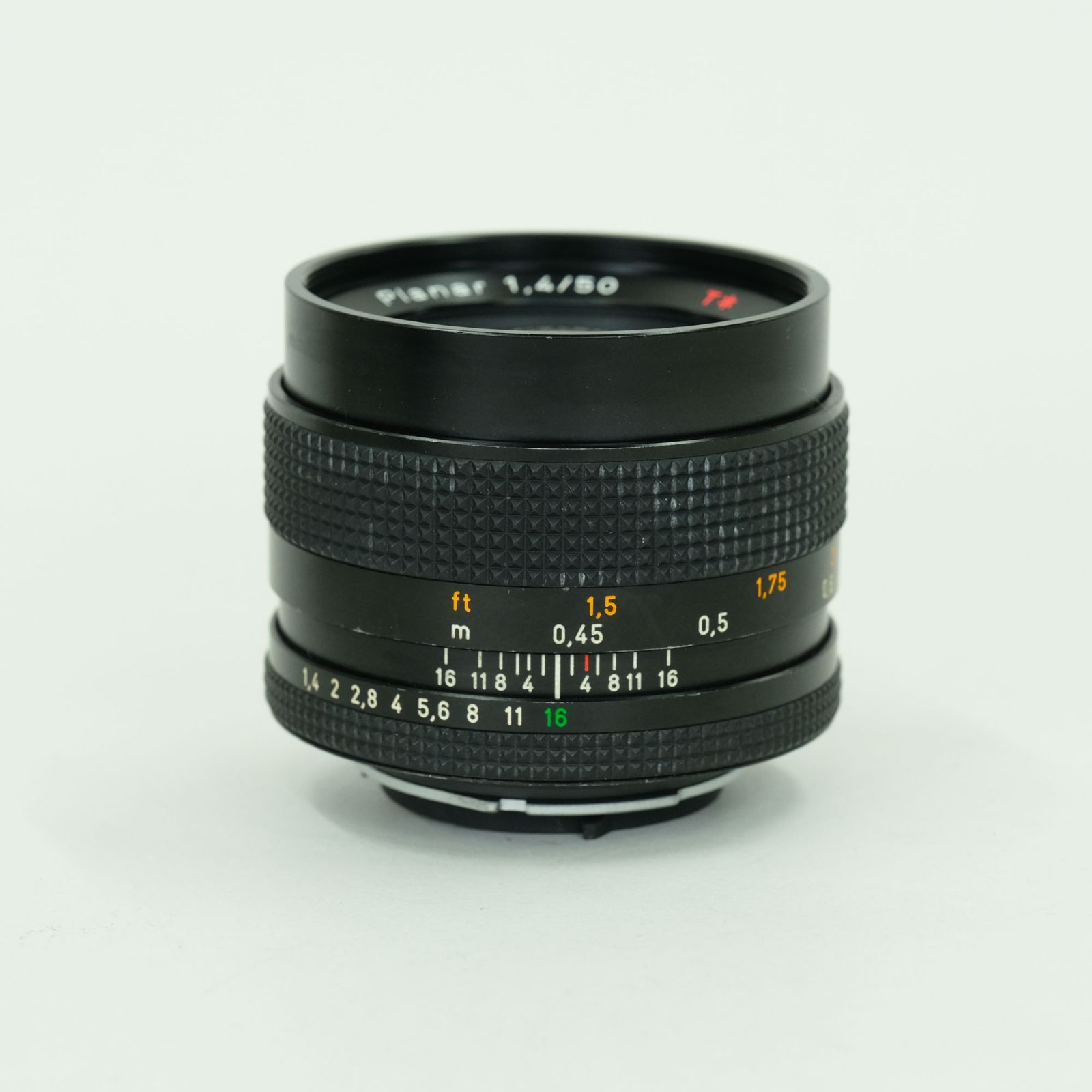 並品｜マウントアダプター付] Carl Zeiss Planar T* 50mm F1.4（MM