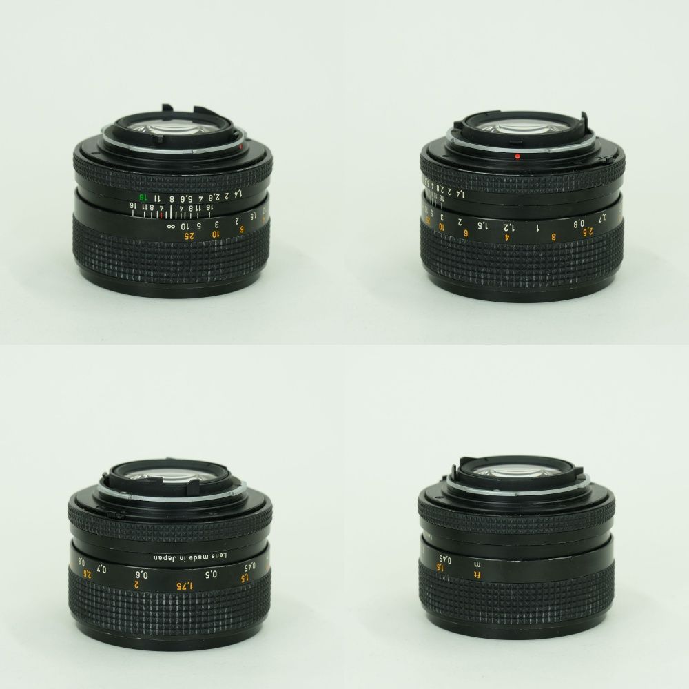 並品｜マウントアダプター付] Carl Zeiss Planar T* 50mm F1.4（MM