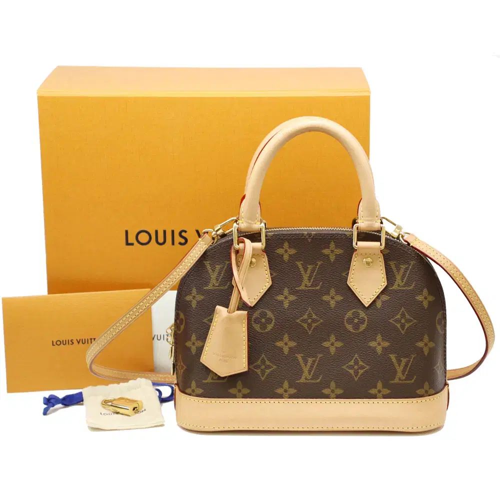 状態良し良し良し Louis Vuitton ルイヴィトン アルマBB クロスバック 付き M53152 アルマ bb