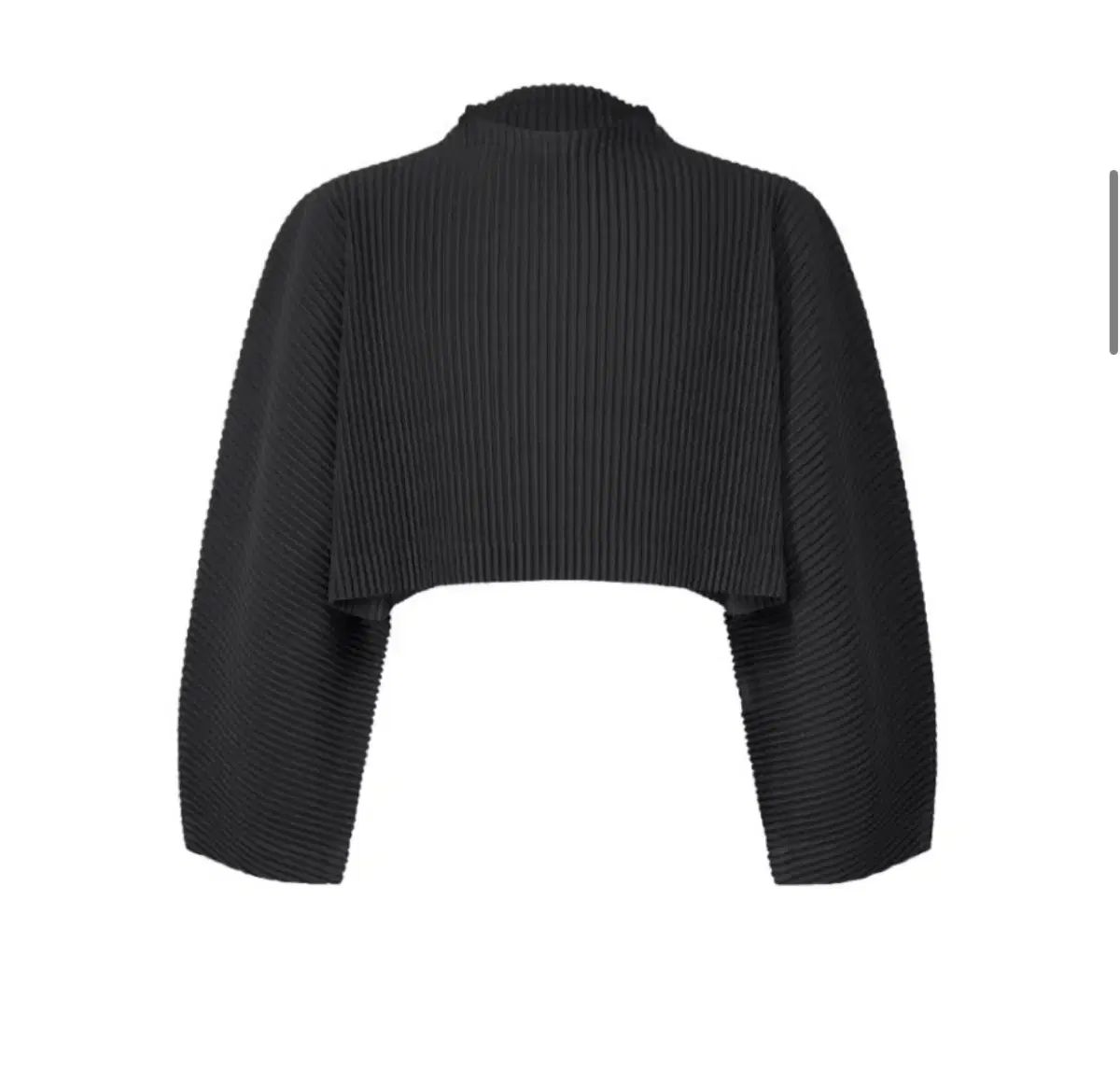 HOMME PLISSÉ オムプリッセ モックネック クロップド Tシャツ