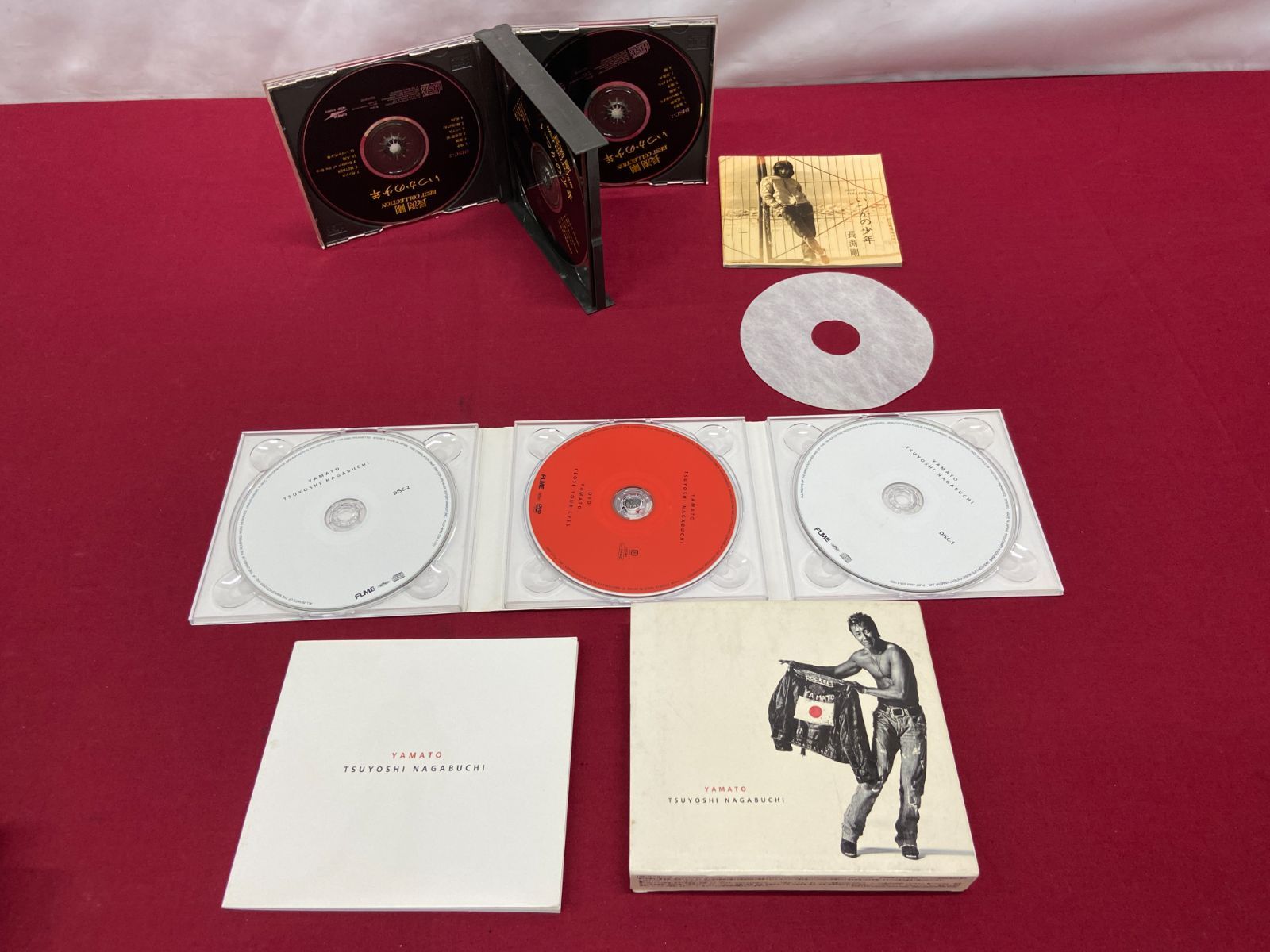 カメ】 長渕剛 DVD CD 大量 まとめ セット BEST 風 空 大和魂