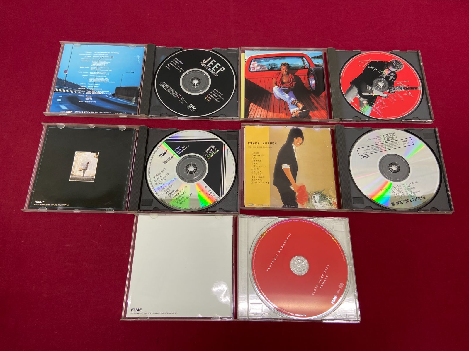 カメ】 長渕剛 DVD CD 大量 まとめ セット BEST 風 空 大和魂