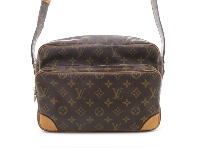 LOUIS VUITTON ルイ・ヴィトン バッグ ナイル モノグラム M45244 ショルダーバッグ モノグラムキャンバス ブラウン レディース【中古】437