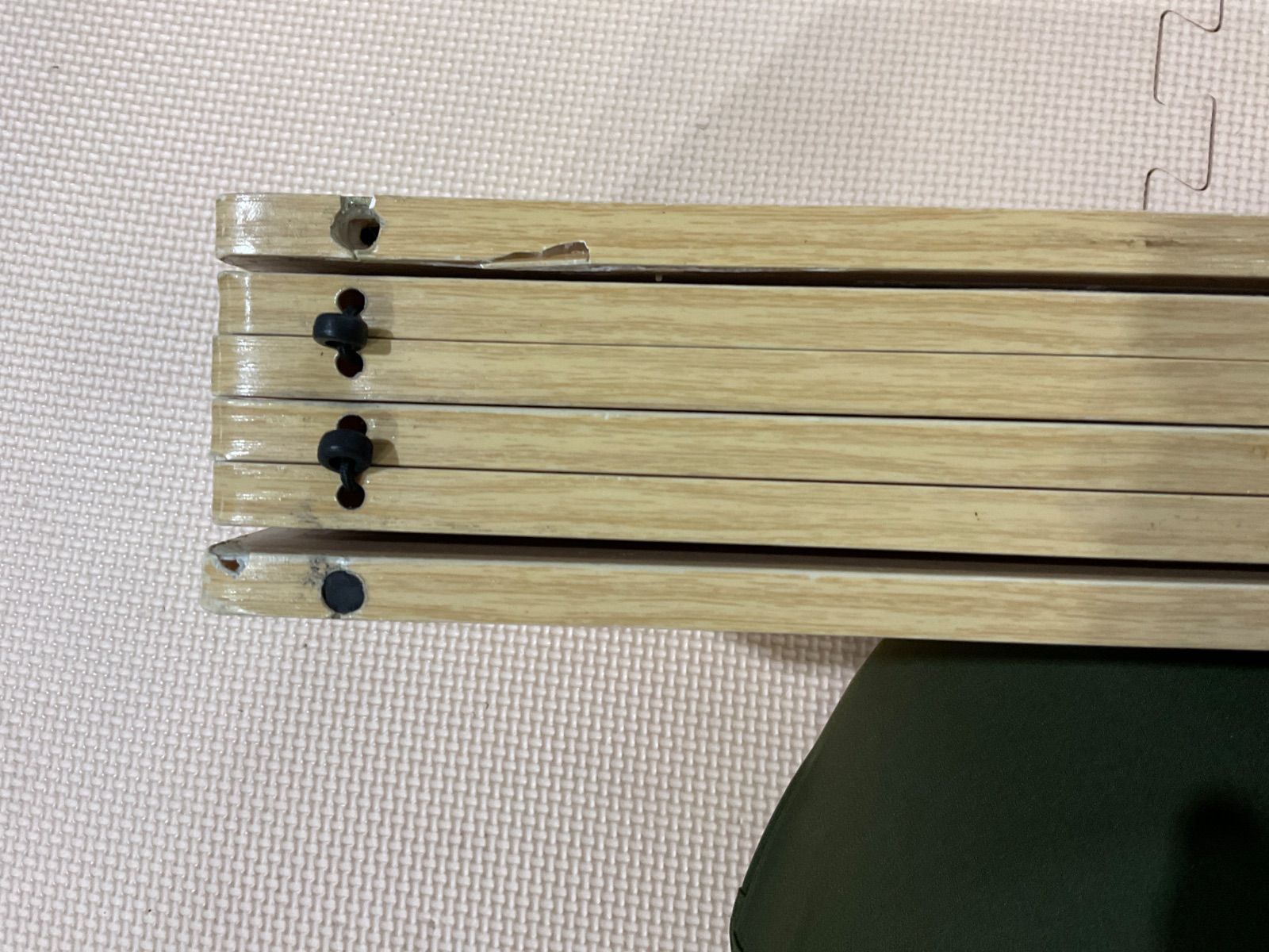 Coleman（コールマン）収納式テーブル ナチュラルモザイクロール