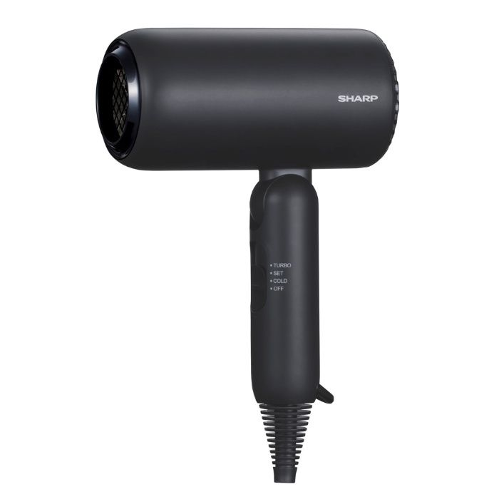 【新品】シャープ ディンプルフロードライヤー IB-P300-B アッシュブラック SHARP ヘアドライヤー 速乾 マイナスイオン搭載 ブラック系