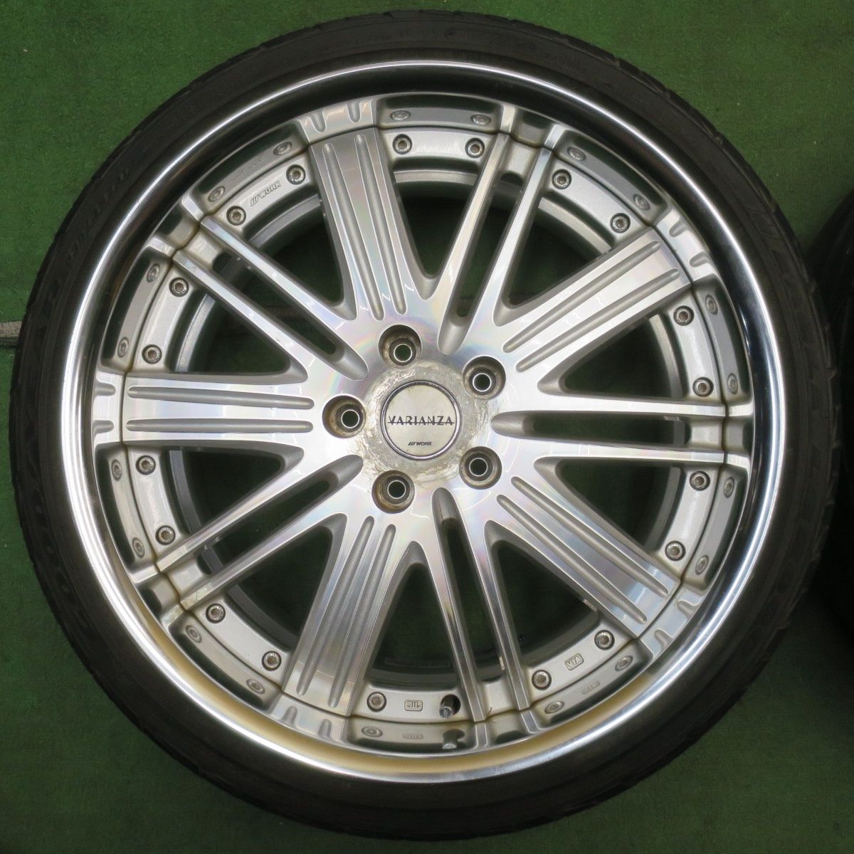 4本価格☆WORK VARIANZA VRF 235/35R19 265/30R19 グッドイヤー 
