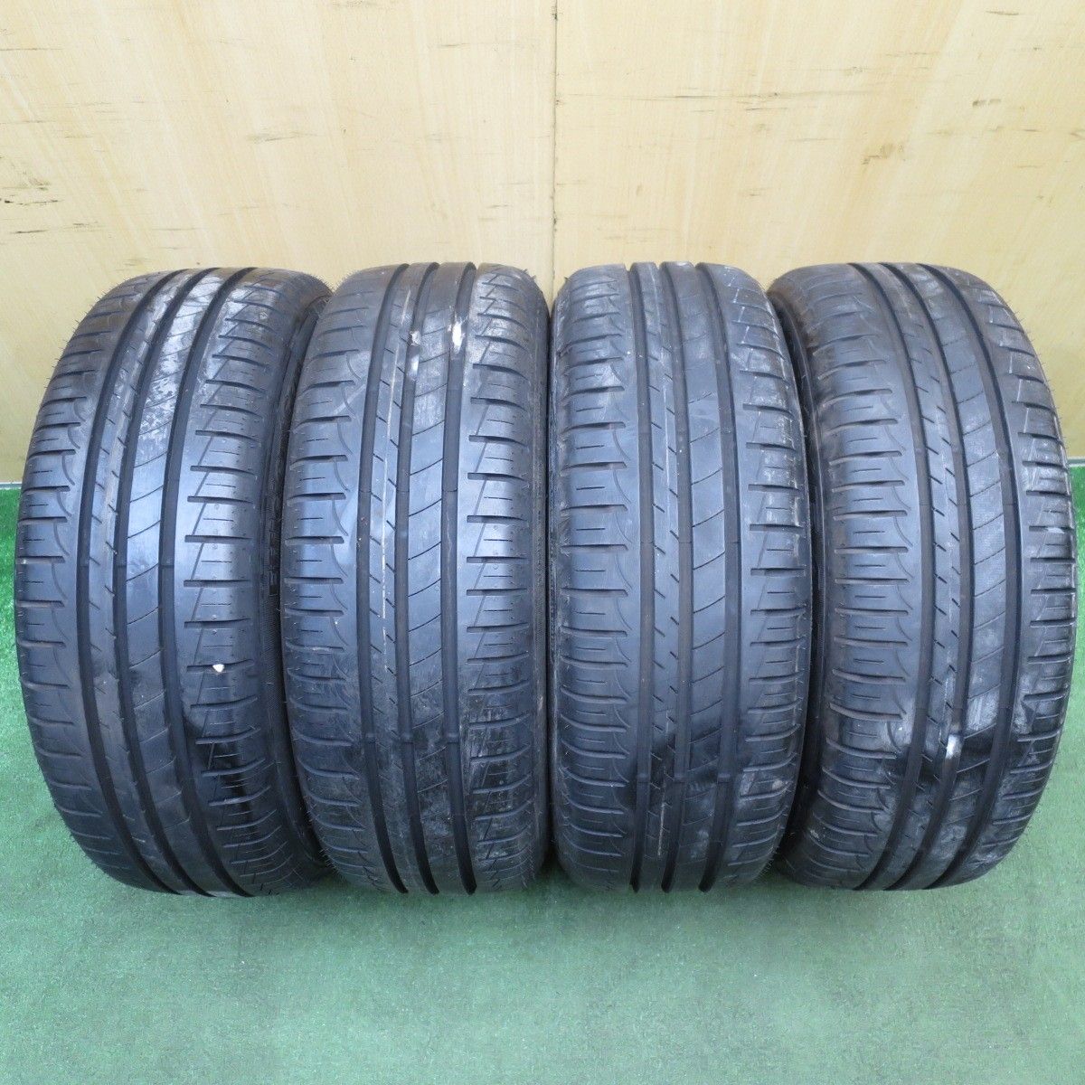ほぼ未使用！キレイ★FIAT フィアット 500 S C 純正 185/55R15 グッドイヤー EfficientGrip 15インチ PCD98/4H★6052604NJノ
