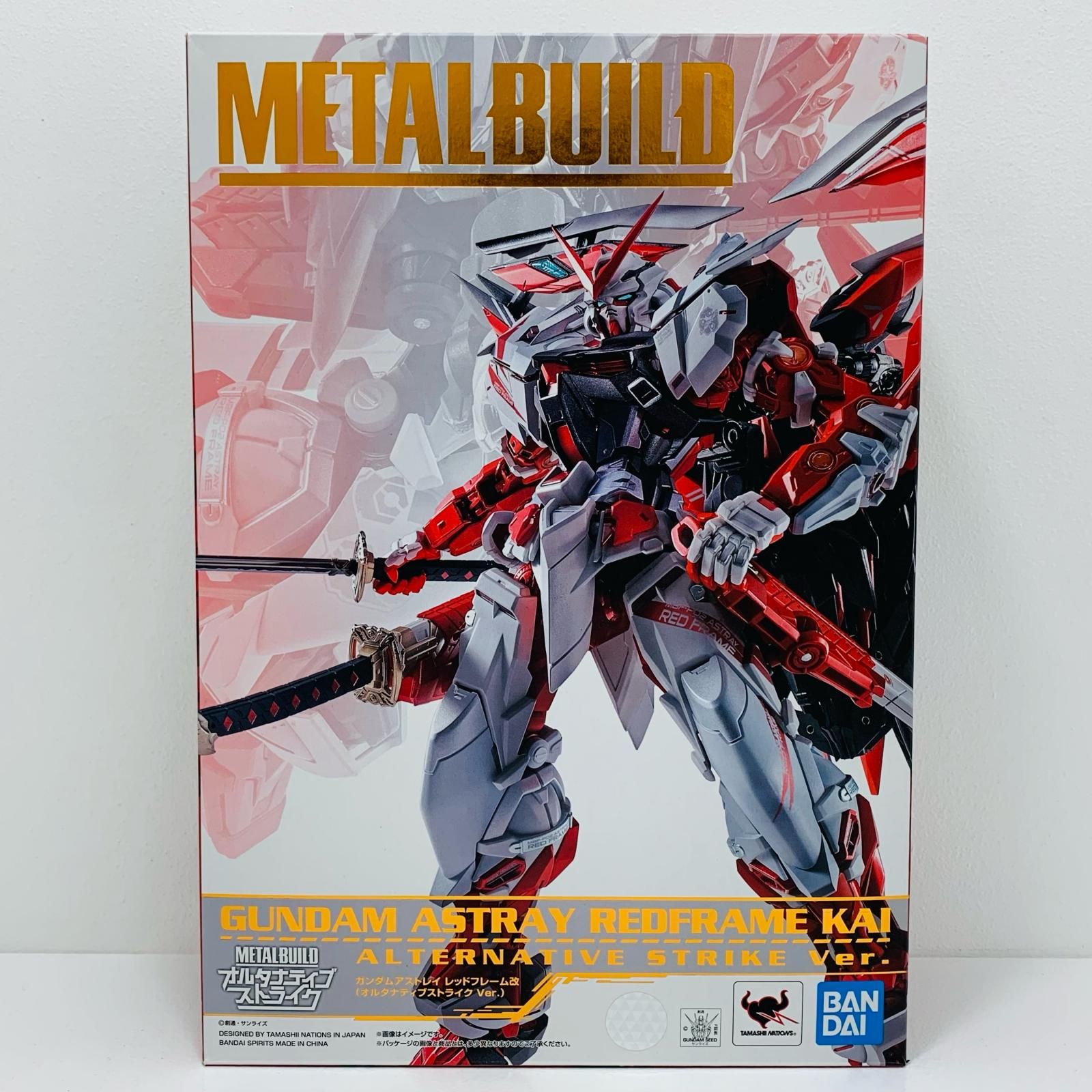 【物流センター】 中古 METALBUILDガンダムアストレイレッドフレーム改(オルタナティブストライクver.)「機動戦士ガンダムSEEDVSASTRAY」
