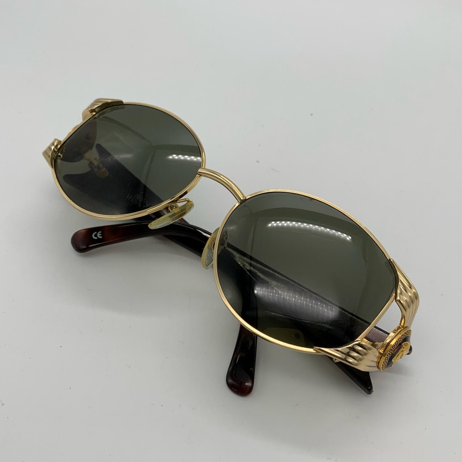 【姫路東店】 中古 Gianni Versace | ジャンニ・ヴェルサーチ サングラス MOD.S64 ゴールド 【135】