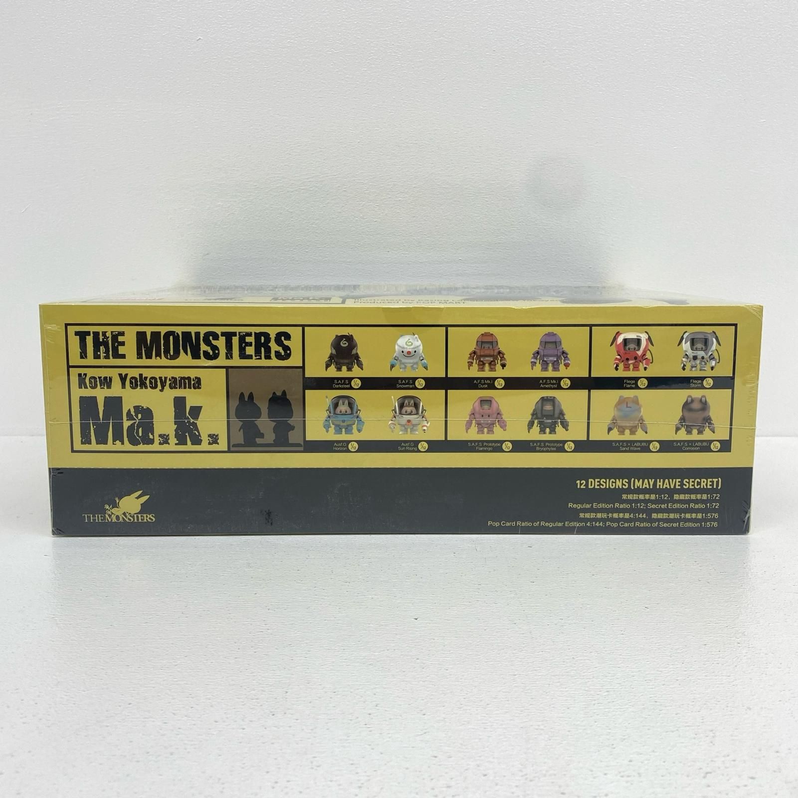 POPMART THE MONSTERS × 横山 宏 3点まとめ売り 物流センター】 中古 THE MONSTERS×横山宏 Ma.K. シリーズ【BOX