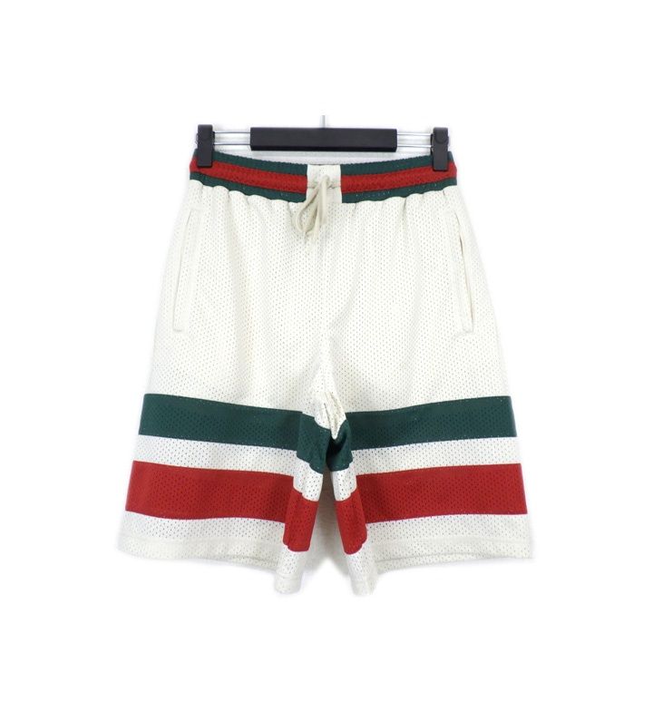 グッチ GUCCI 【 737407 XJFFK 】 ロゴ メッシュ ハーフ ショート パンツ w27237