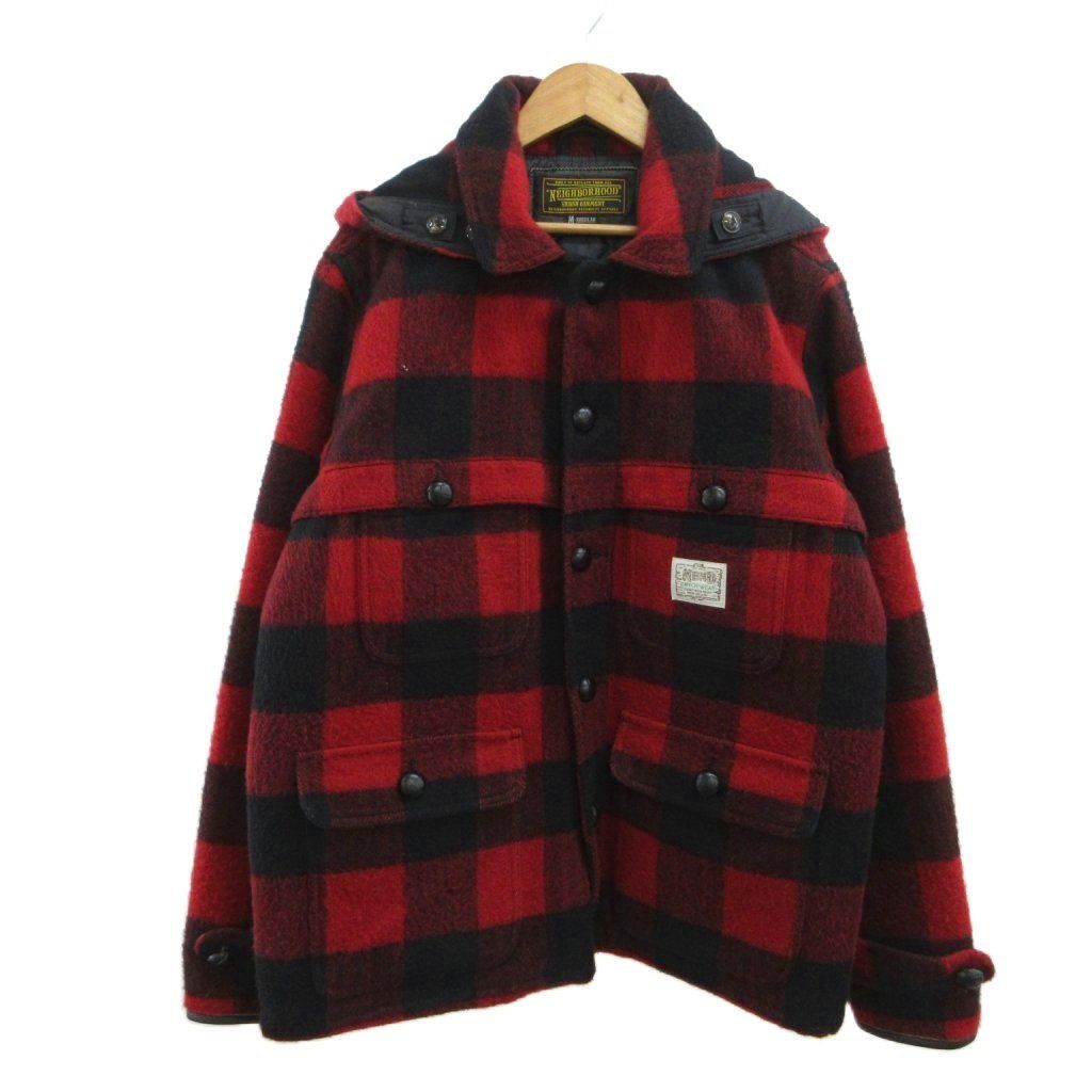 NEIGHBORHOOD　バッファローチェック長袖シャツ　ブルゾン NEIGHBORHOOD バッファローチェック長袖シャツ ブルゾン NEIGHBORHOOD