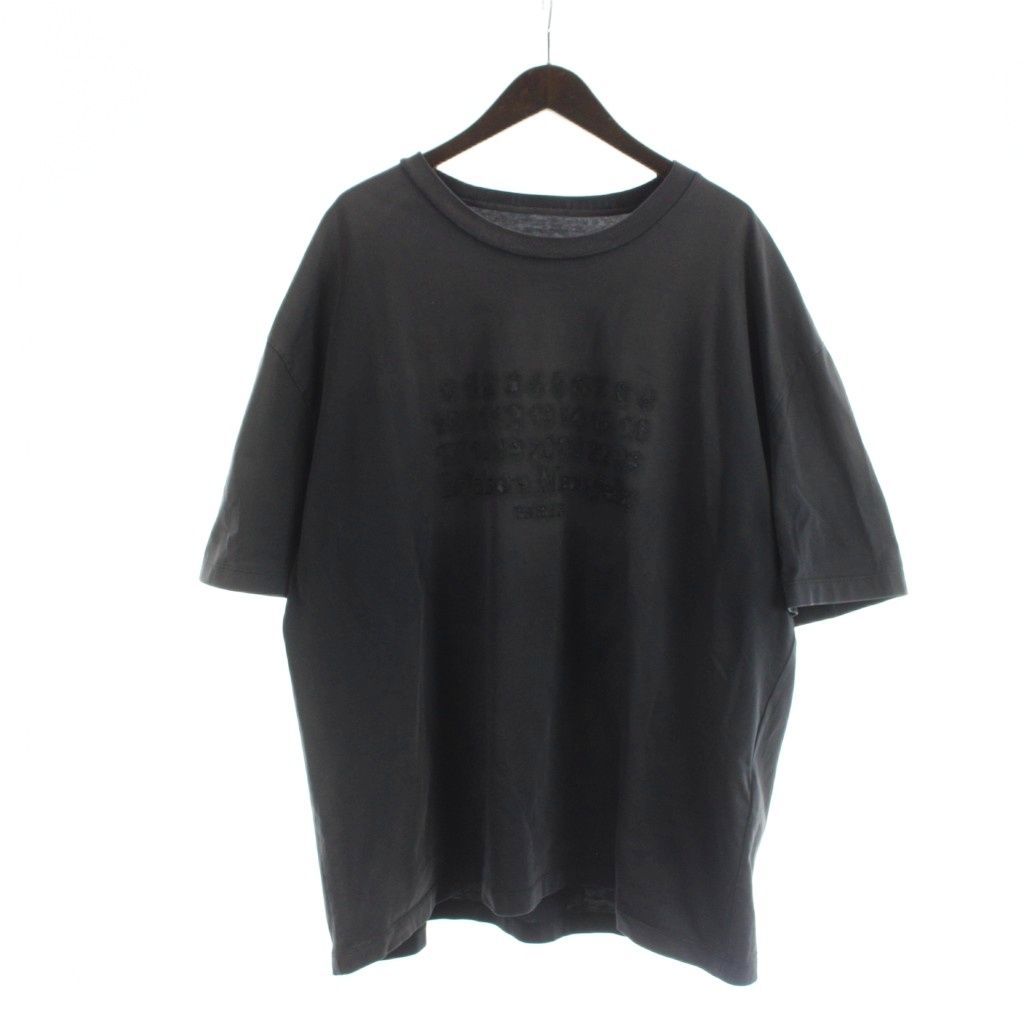 メゾンマルジェラ Maison Margiela S50GC0703 24AW エンブロイダーロゴ Tシャツ カットソー 半袖 M グレー ■GY18 /MQ