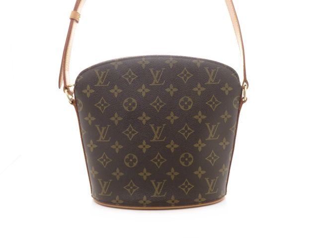 LOUIS VUITTON ルイ・ヴィトン バッグ ドルーオ モノグラム M51290 ショルダーバッグ モノグラムキャンバス ブラウン【中古】437