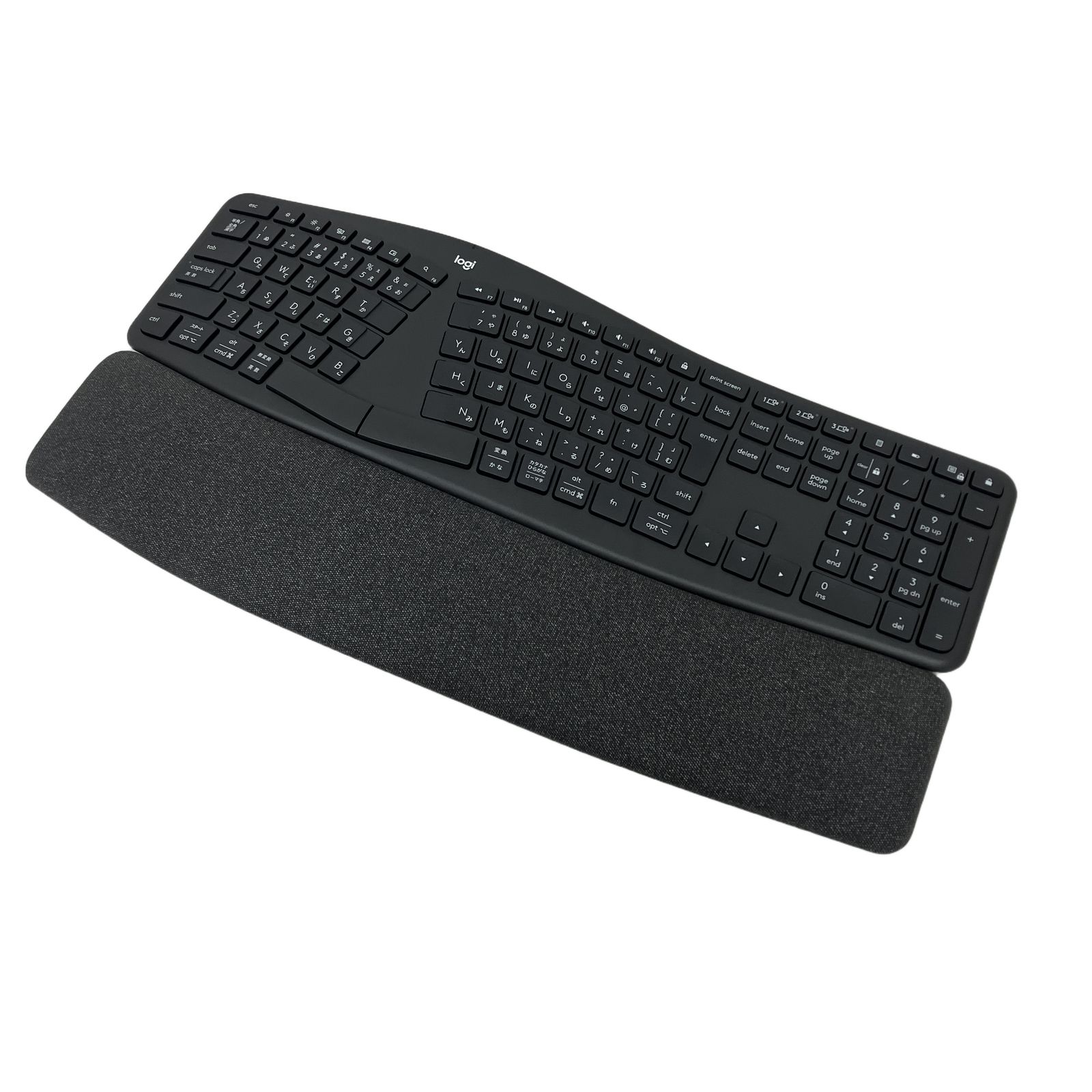 Logicool ERGO K860 ワイヤレスキーボード ロジクール エルゴノミック Bluetooth PC 機器家電 中古 美品M11341923