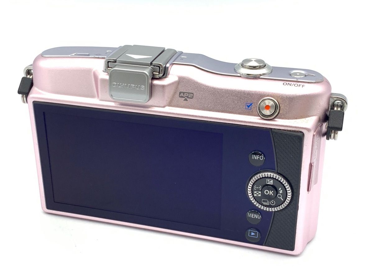 中古】 【並品】 オリンパス PEN mini E-PM1 ボディ ピンク - メルカリ