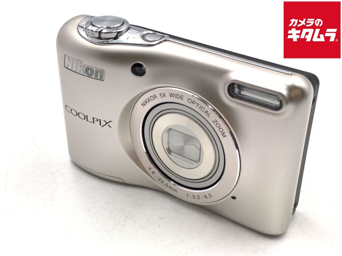 【中古】 【美品】 ニコン COOLPIX L32SL シルバー