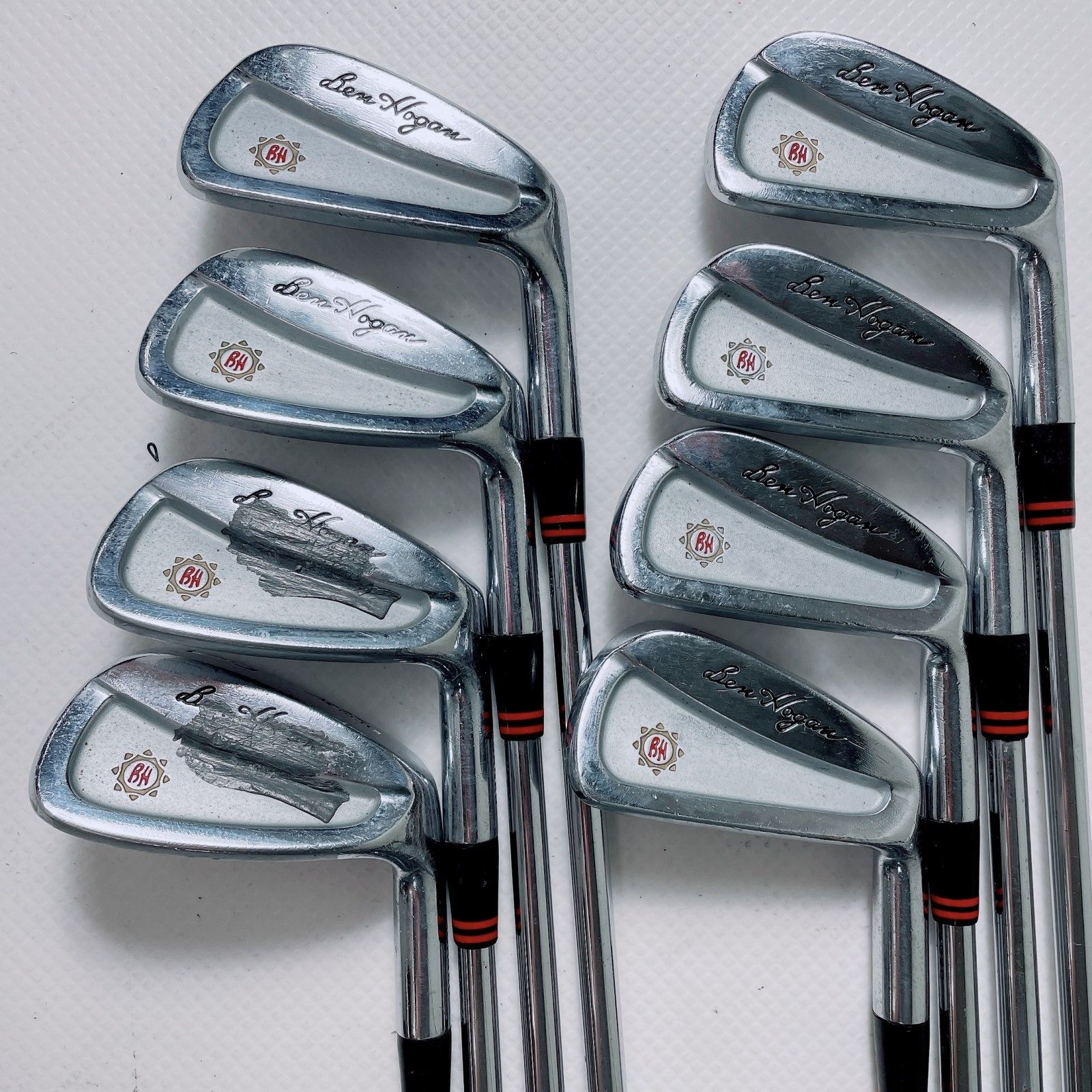 中古】 ベンホーガン Apex Plus Forged 3-9I/E 8本セット アイアン