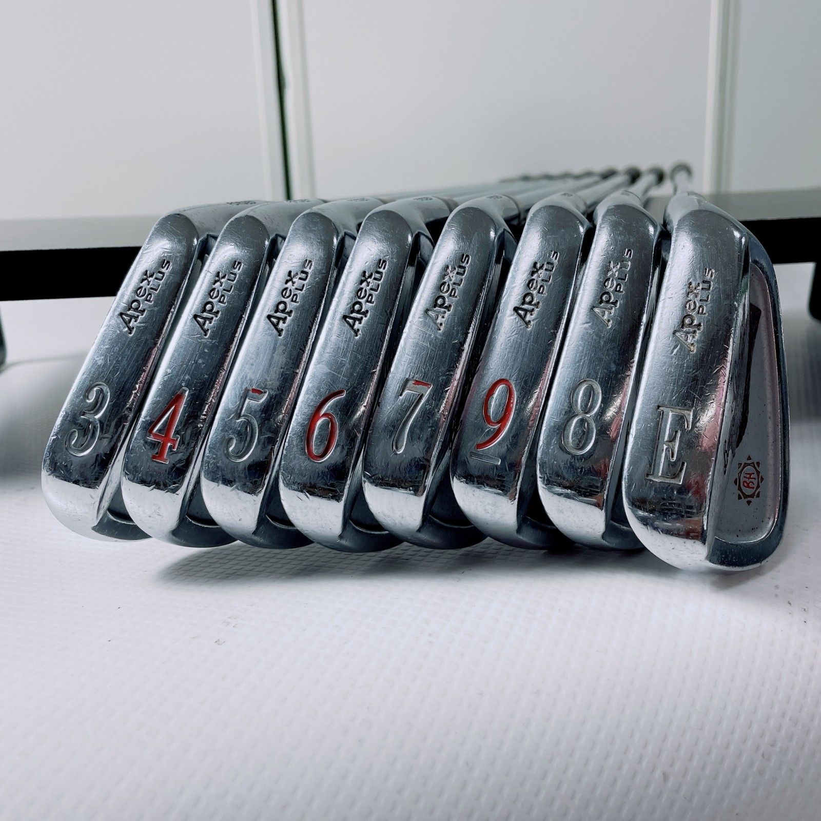 中古】 ベンホーガン Apex Plus Forged 3-9I/E 8本セット アイアン 