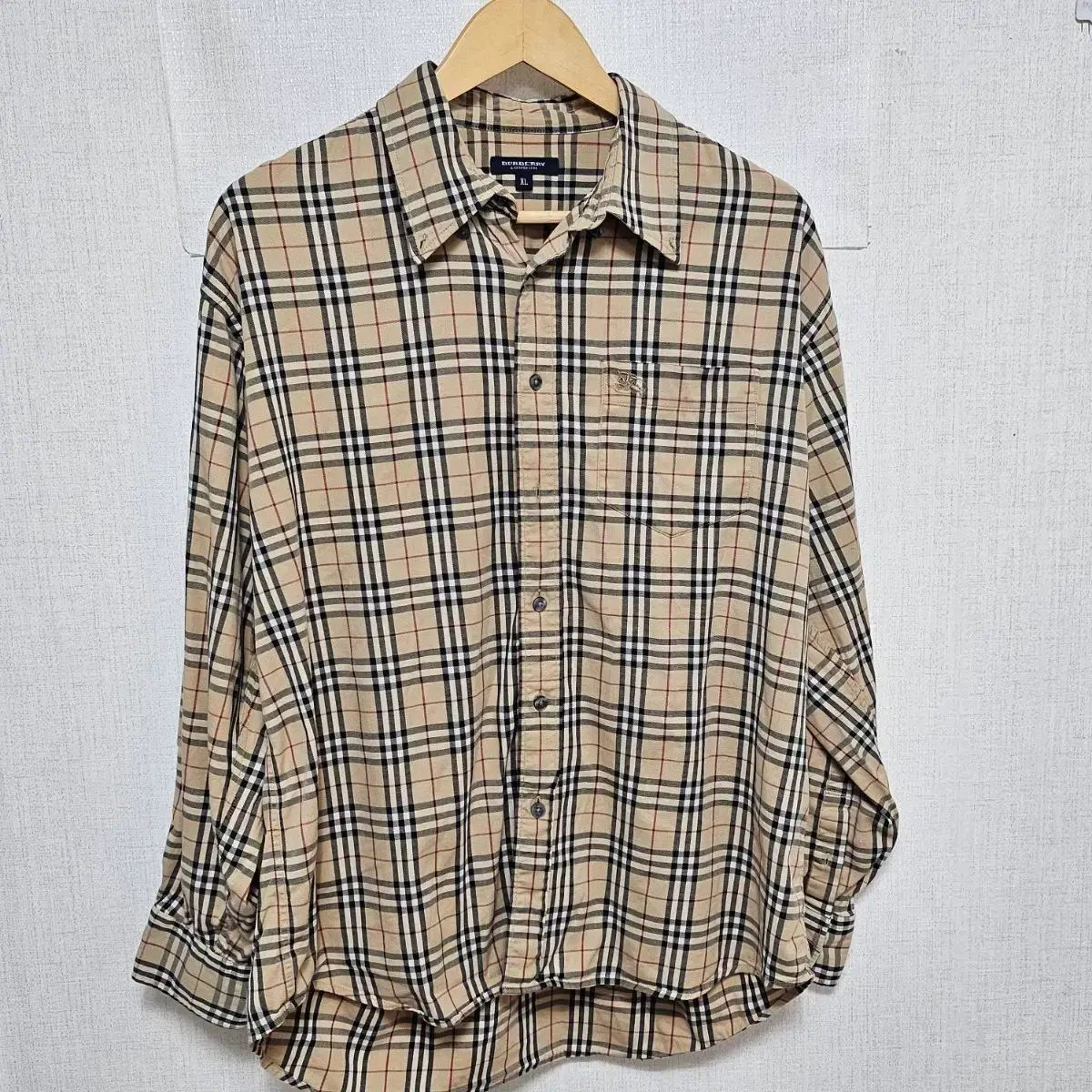 バーバリー チェック シャツ XL