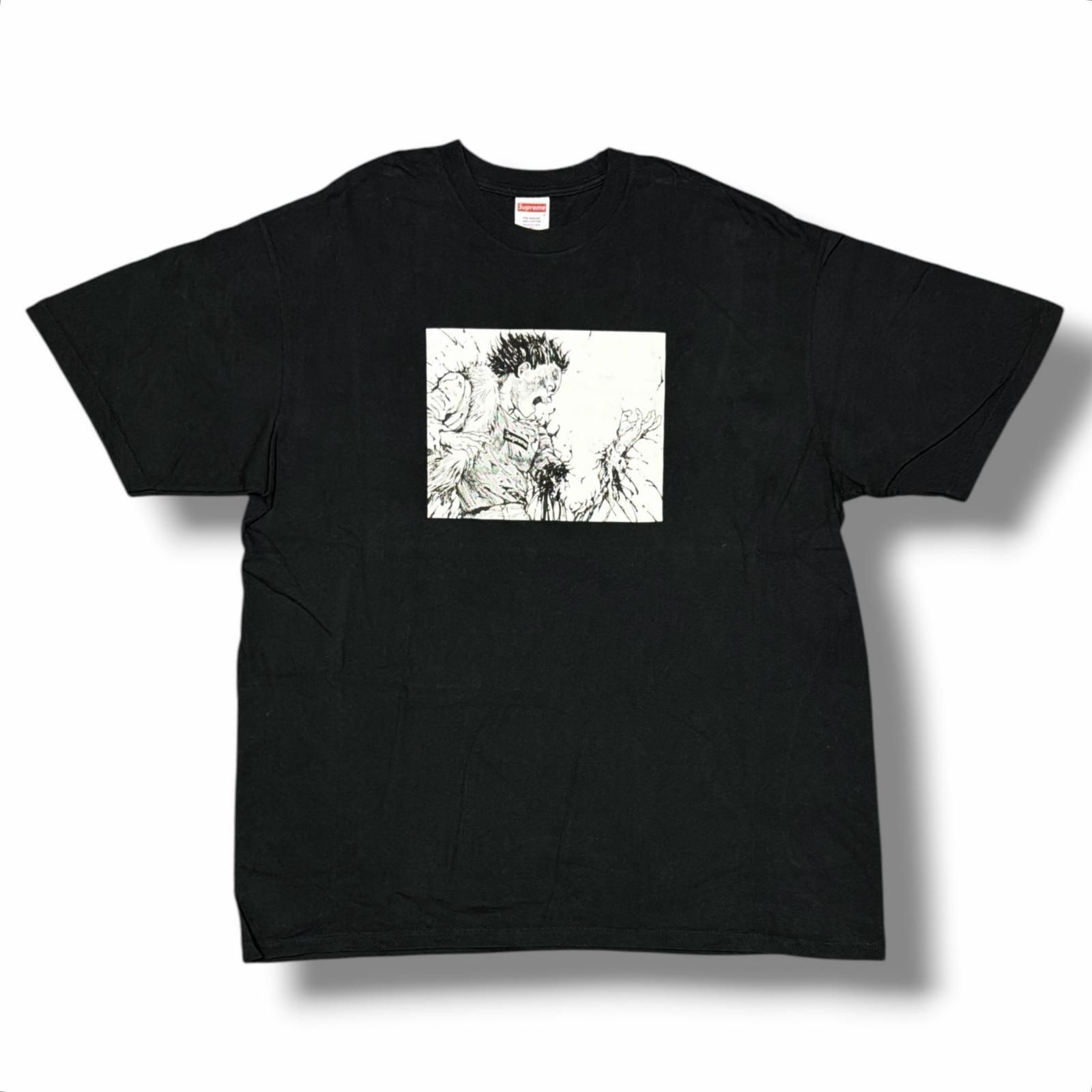 Supreme × AKIRA 17AW Arm Tee アームTシャツ 半袖カットソー シュプリーム × アキラ ブラック XL （9050M）