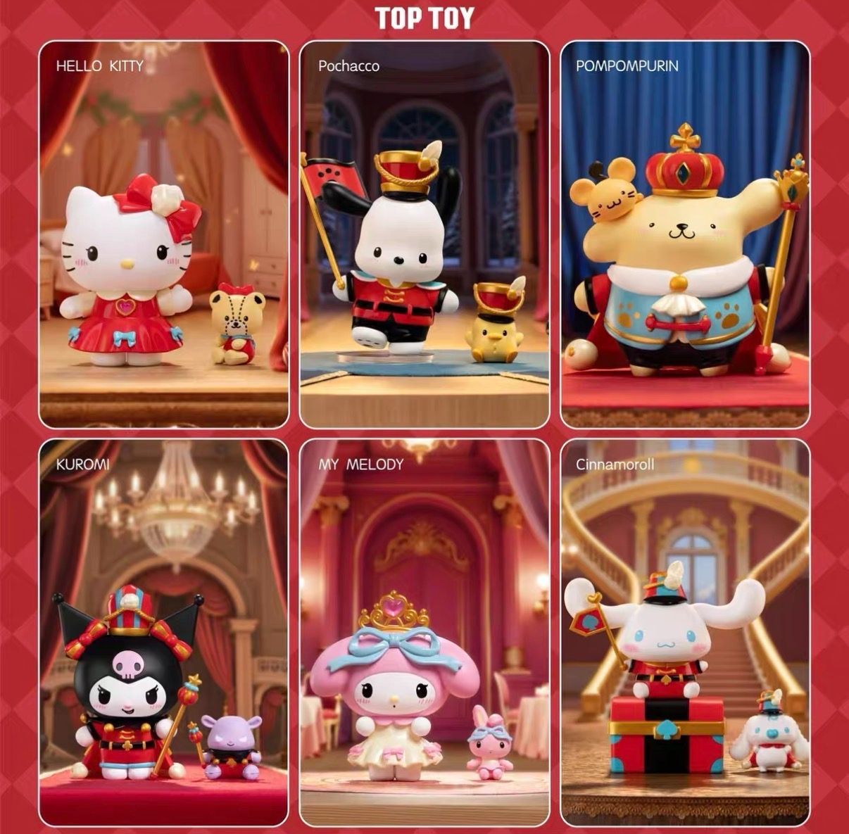 即納】TOP TOY Sanrio Characters The Nutcracker サンリオ
