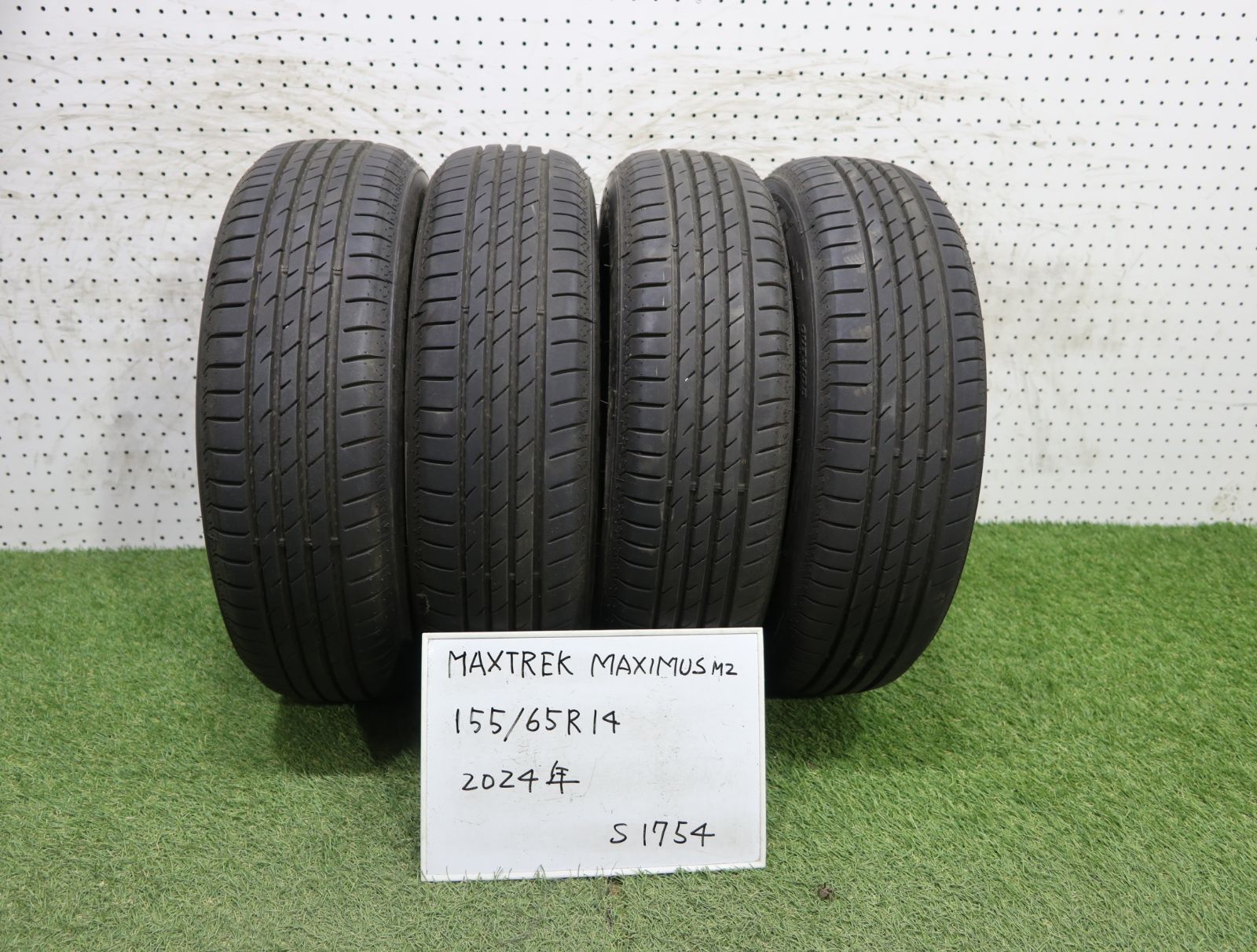 1(S1754)☆2024年製/MAXTREK MAXIMUS M2/155/65R14☆ekシリーズ・Nシリーズ・ムーヴ等に