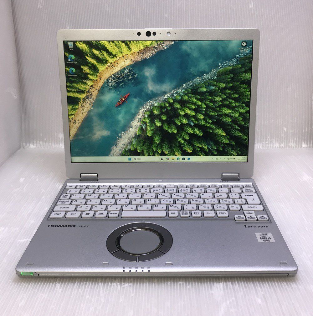 ★[Windows11] 12型モバイル 4G LTE対応 Panasonic Let's note CF-QV9U30VS (Core i5-10310U 1.7GHz/16GB/SSD 256GB/Wi-Fi/Webカメラ)