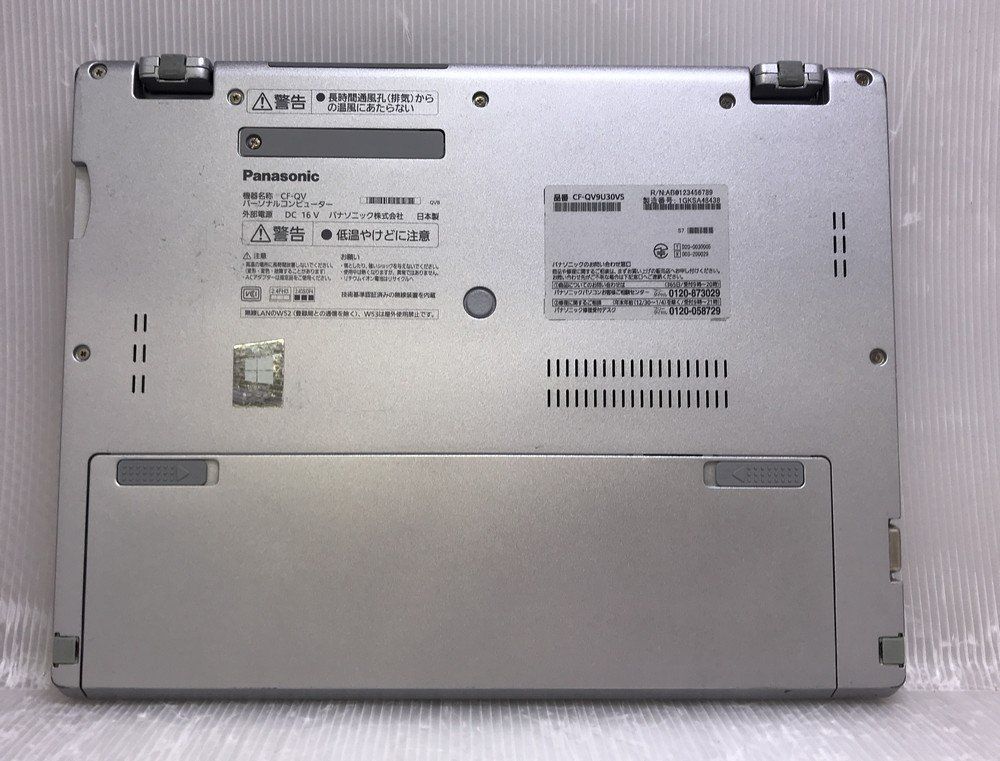 Windowsノート本体 Panasonic Let's note QV9 LTE CF-QV9U30VS LTE対応 Panasonic Let's note CF-QV9 4G LTE - メルカリ