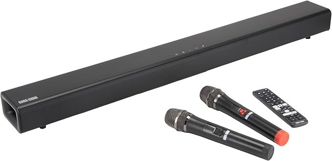 【美品】共同テレビジョン カラオケサウンドバー KARA-A2023