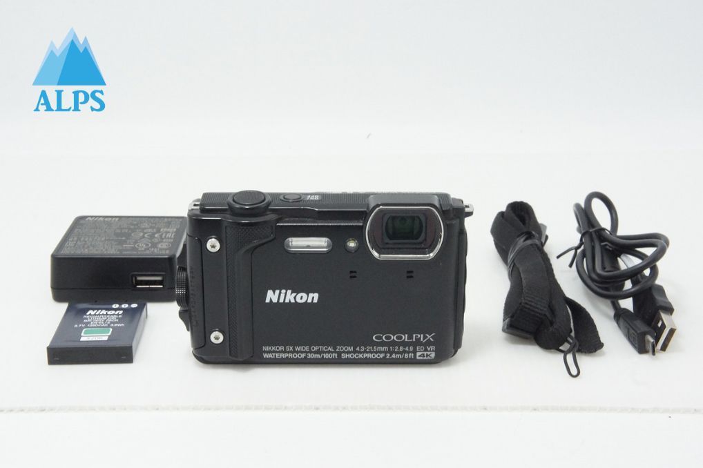良品 Nikon ニコン COOLPIX W300 コンパクトデジタルカメラ ブラック 260603s