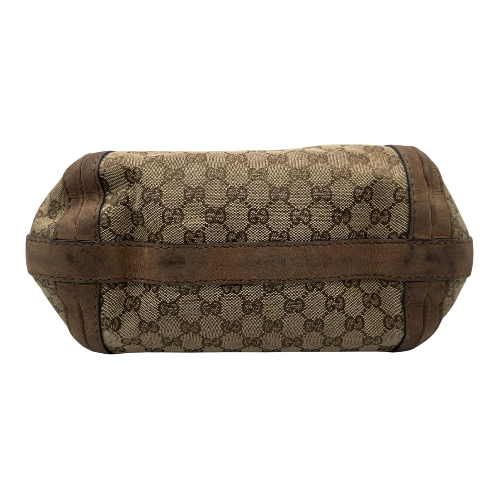 グッチ GUCCI GGキャンバス ランニングホーボーバッグ 247185 ブラウン