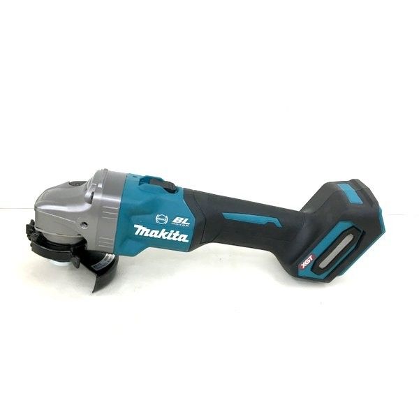 makita マキタ 充電式ディスクグラインダ GA001GZ 本体のみ 40Vmax 100mm 無線連動集塵対応 スライドスイッチ型 コードレス 電動工具 ★DT723