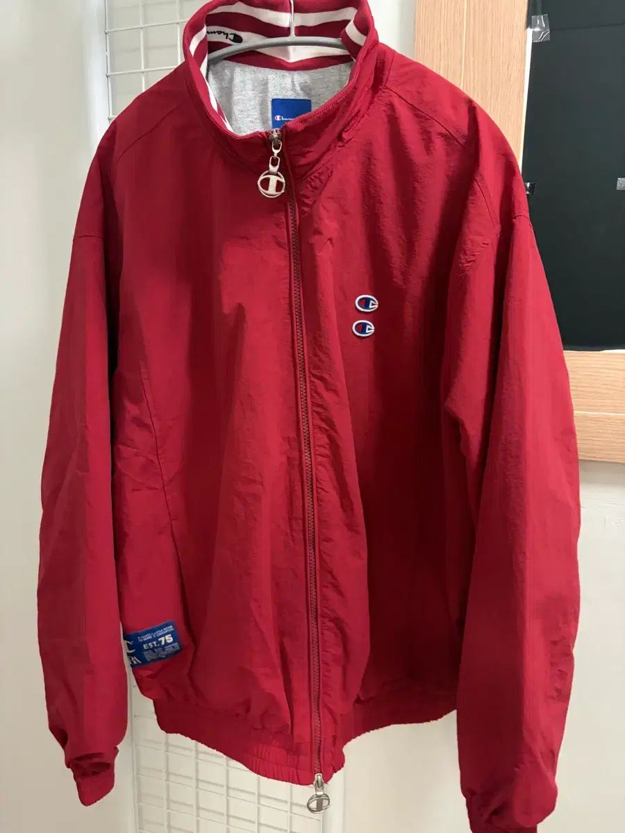ZARA x Champion テクニカル ジャケット レッド XL