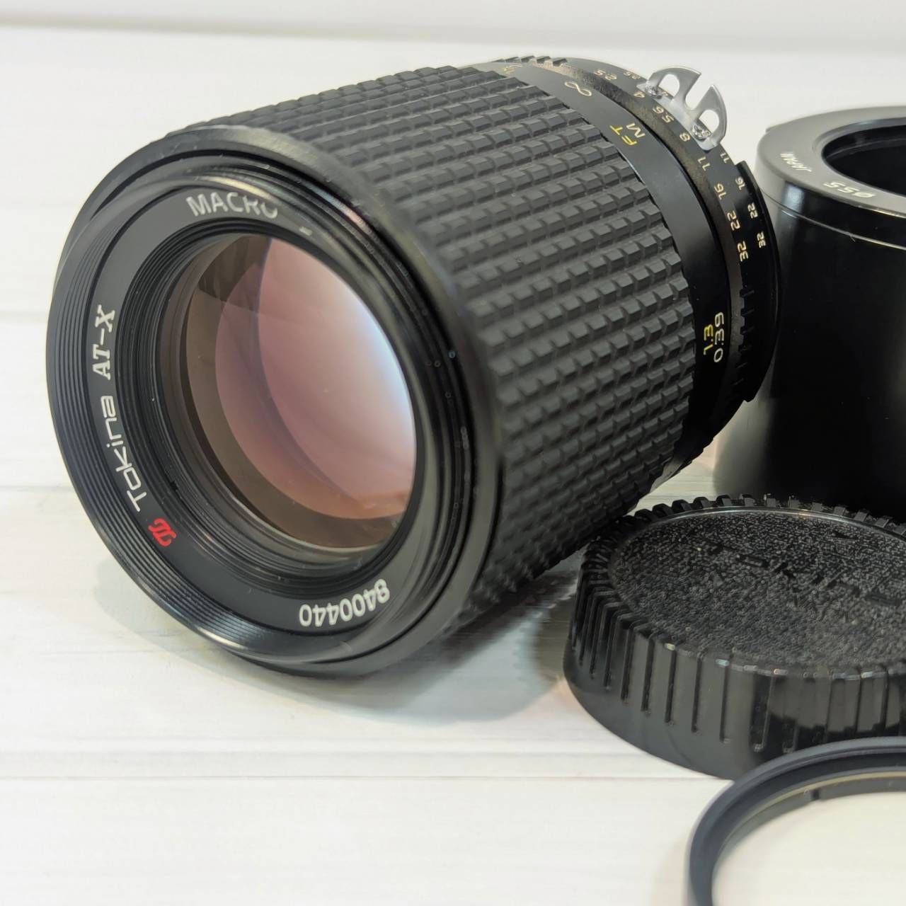 【塩】Tokina/トキナー ニコンFマウント マニュアルフォーカス　望遠 単焦点 マクロレンズ AT-X MACRO 90mm F2.5【23829MO】F10