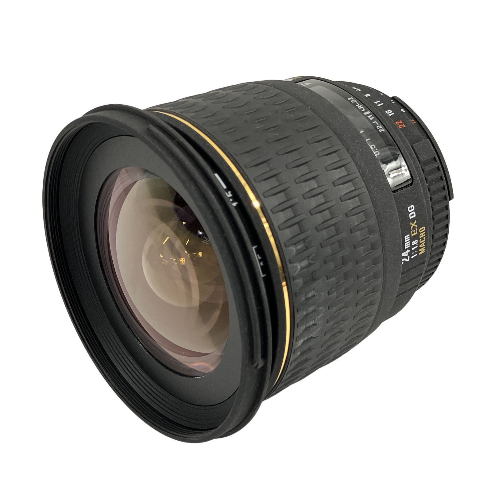 SIGMA ASPHERICAL 24mm 1.8 EX DG MACRO カメラ レンズ ニコンF シグマ 中古 W11341435