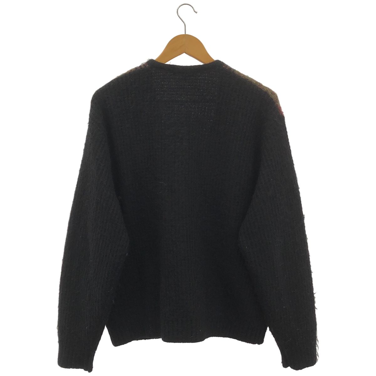 Supreme Brushed Grid Cardigan カーディガン 黒 Supreme シュプリーム サイズM 22SS BRUSHED GRID CARDIGAN ブラシ