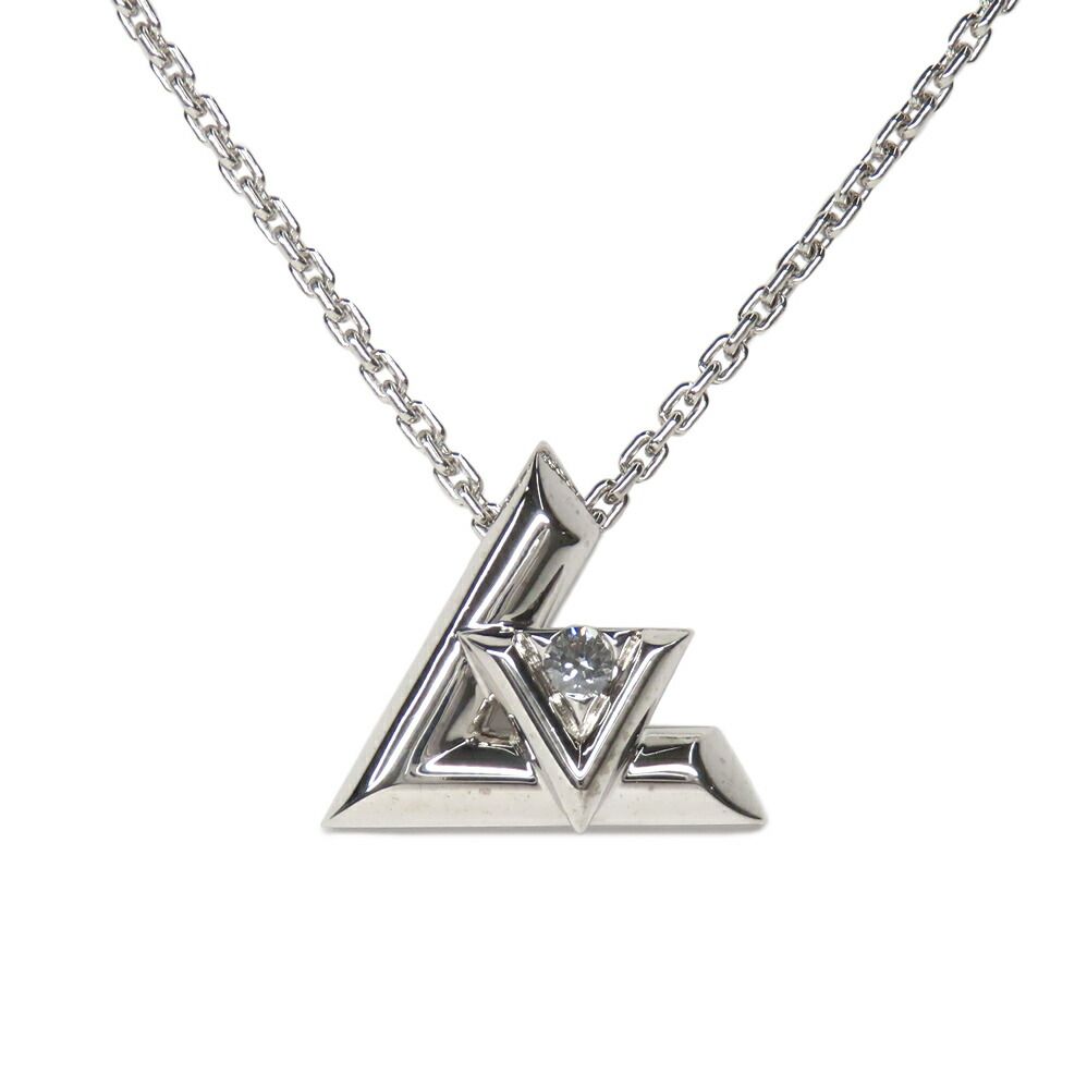 【名古屋】ルイヴィトン ペンダント LV ヴォルトワン GM Q93807 750WG ダイヤモンド ホワイトゴールド ジュエリー 仕上げ済
