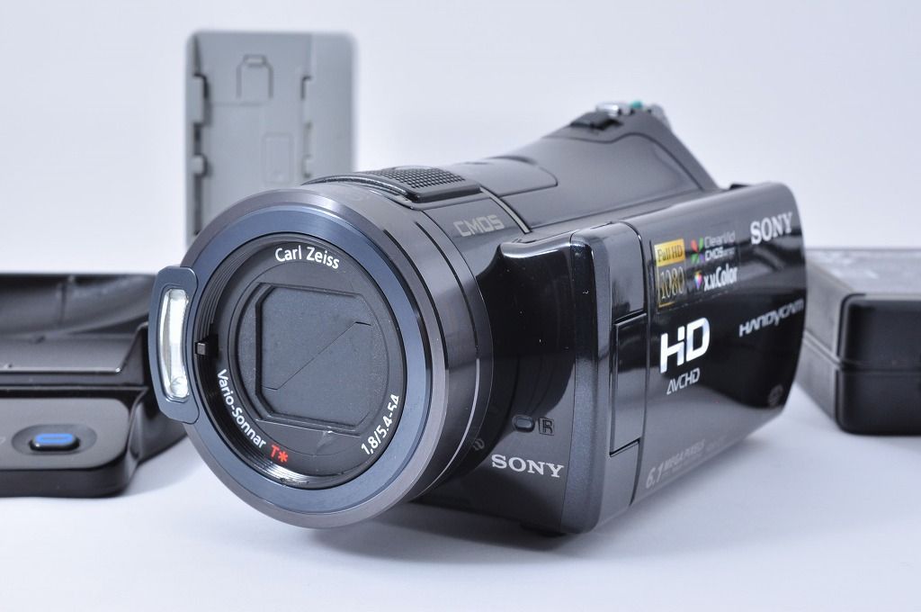 【2ヶ月保証付き】SONY HDR-CX7 ブラック ハンディカム AVCHD対応 ビデオカメラ＃1617