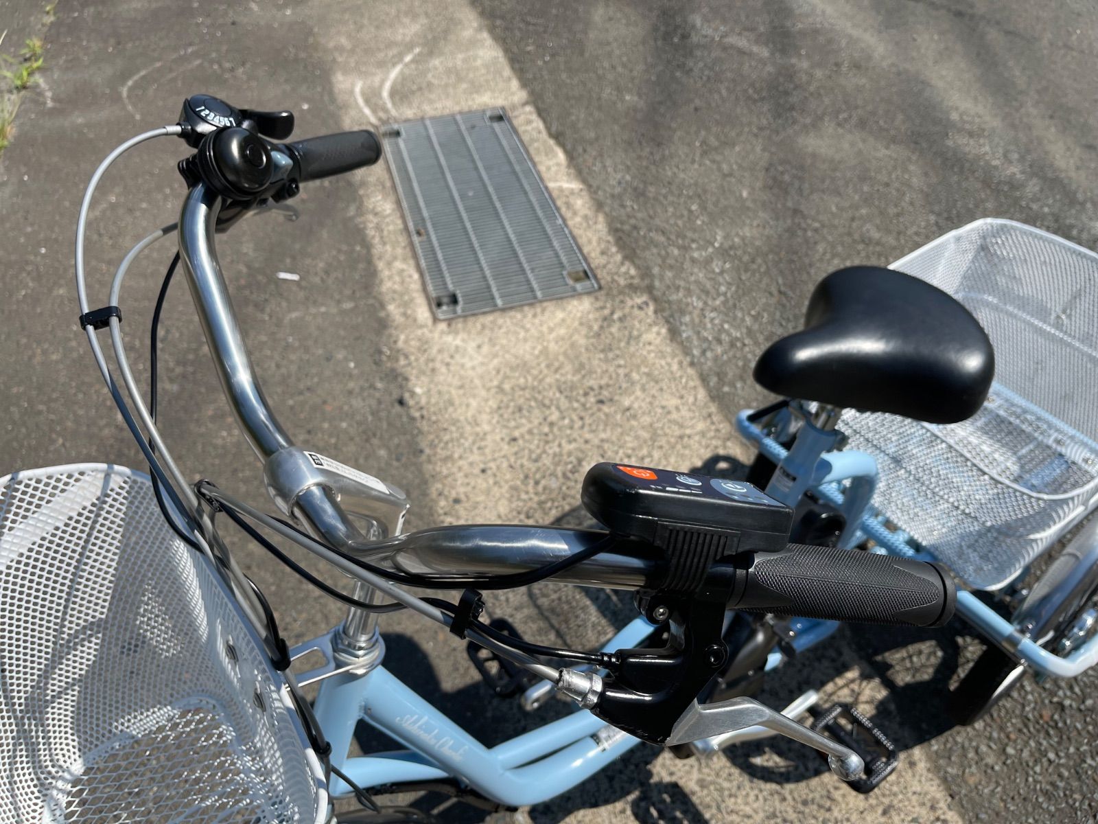 0404【動作確認済】送料無料 AshirakuCharlie 電動アシスト三輪自転車