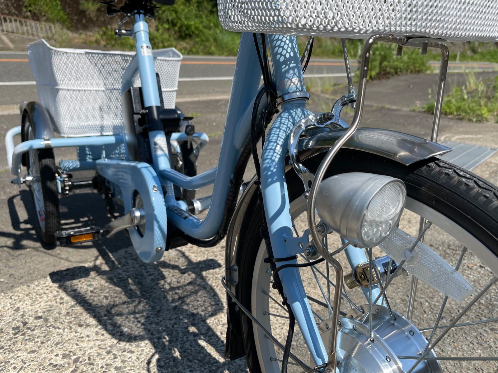 0404【動作確認済】送料無料 AshirakuCharlie 電動アシスト三輪自転車