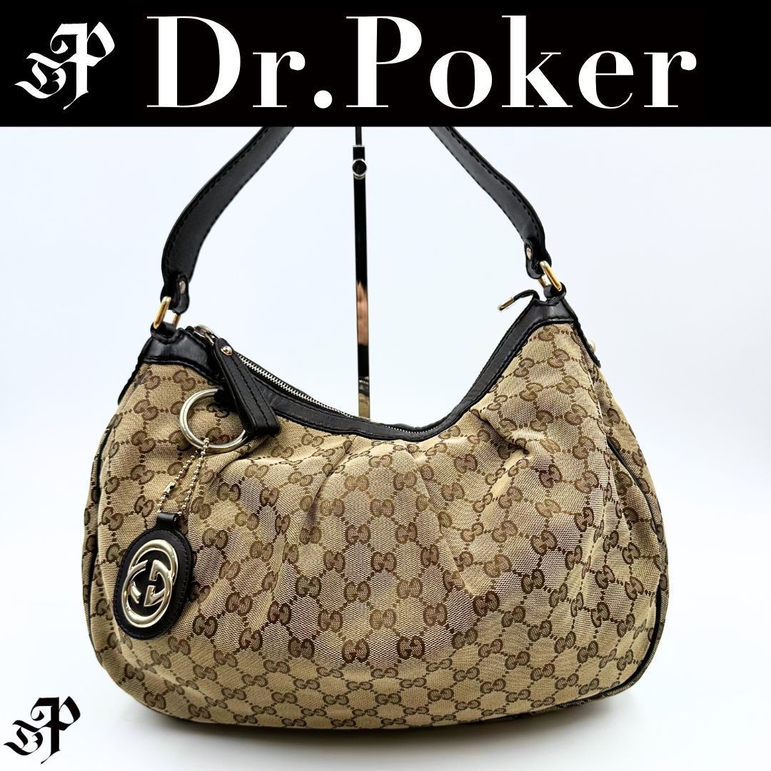 【美品】Gucci スーキー GGキャンバス ワンショルダーバッグ