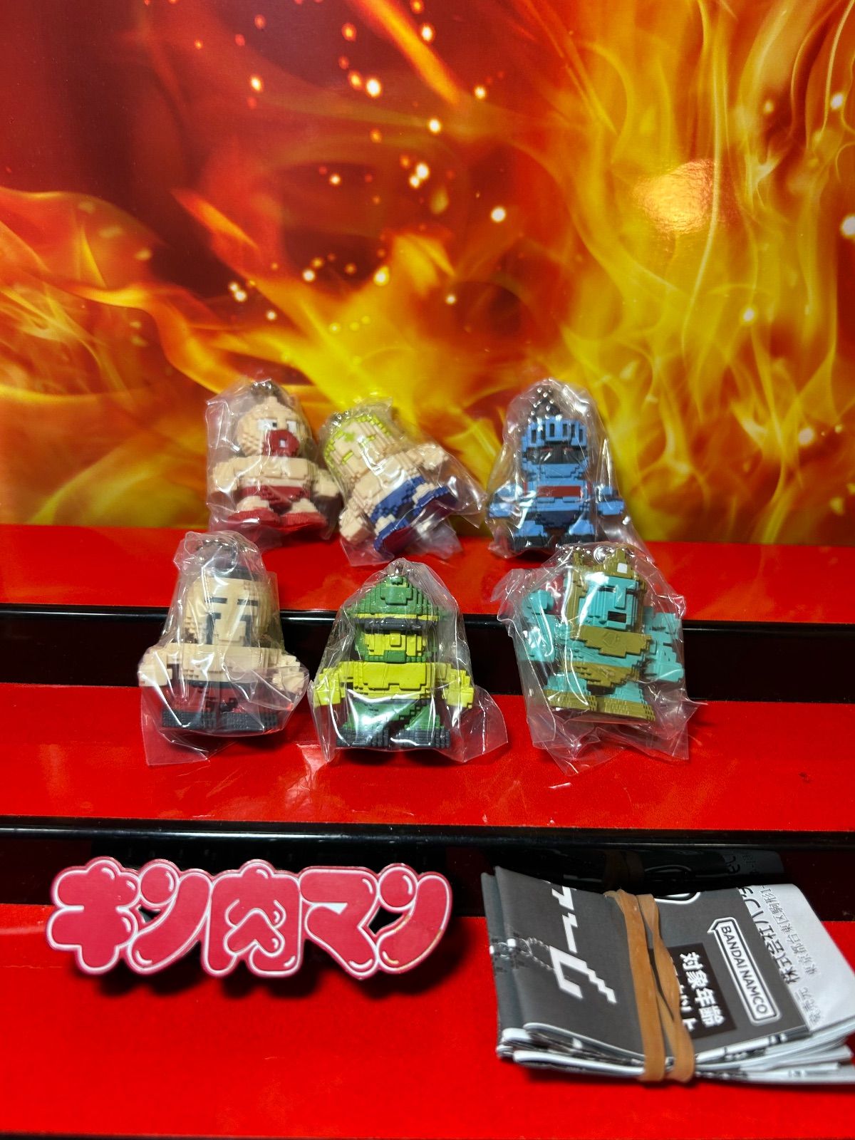 超お買得 キン肉マン ドットフィギュアチャーム 全6種 コンプリート