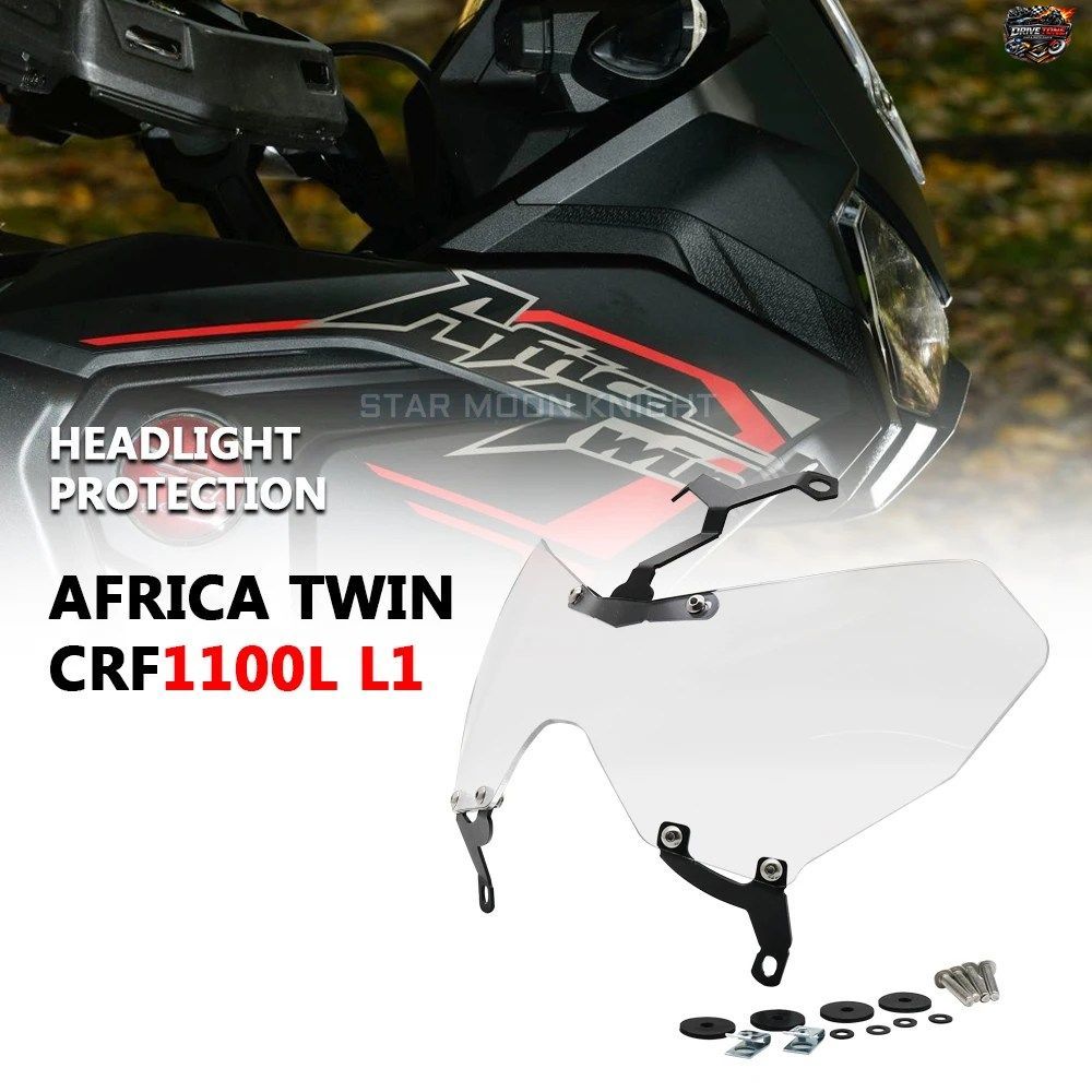 ホンダ CRF1100L L1 アフリカツイン 2020 2021 用 ヘッドライト保護フィルム ヘッドライトフィルムガード フロントランプカバー